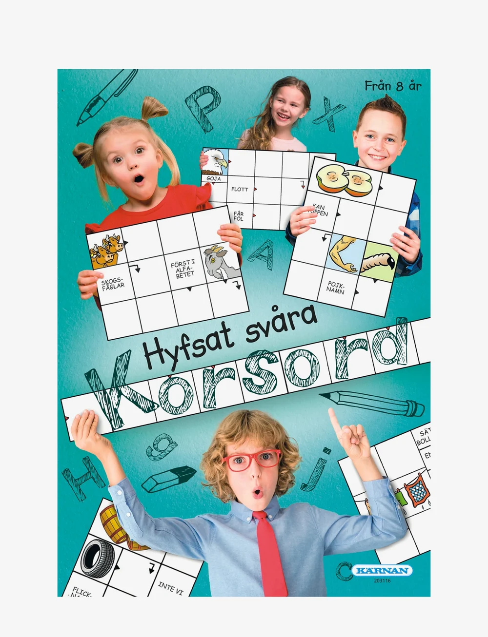 Kärnan - HYFSAT SVÅRA KORSORD - pedagogiska spel - multi - 0