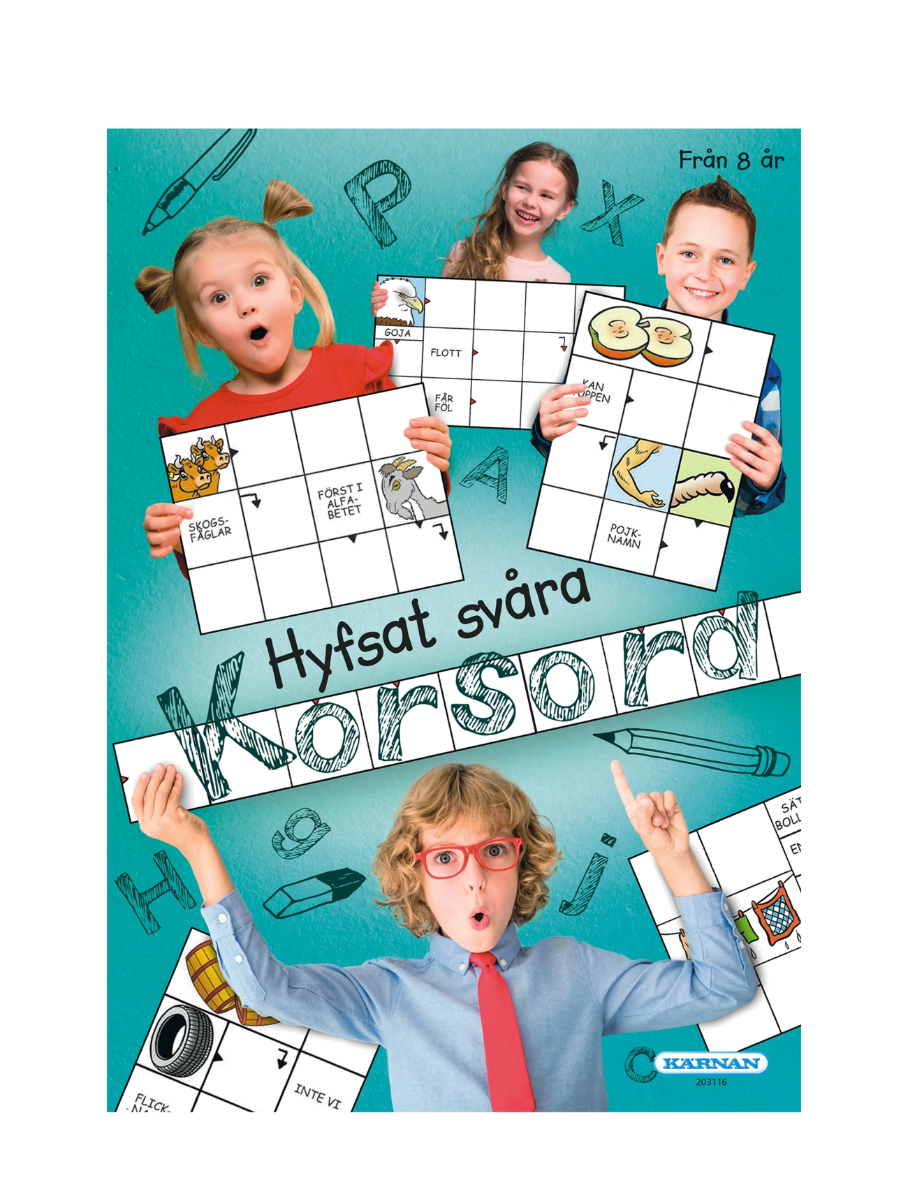 Kärnan HYFSAT SVÅRA KORSORD - 4 for 3 - MULTI / multi