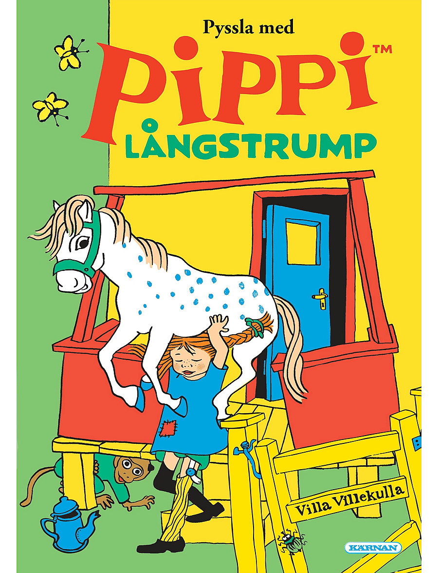 Kärnan - PYSSELBOK PIPPI - lita- og föndurbækur - pink - 1