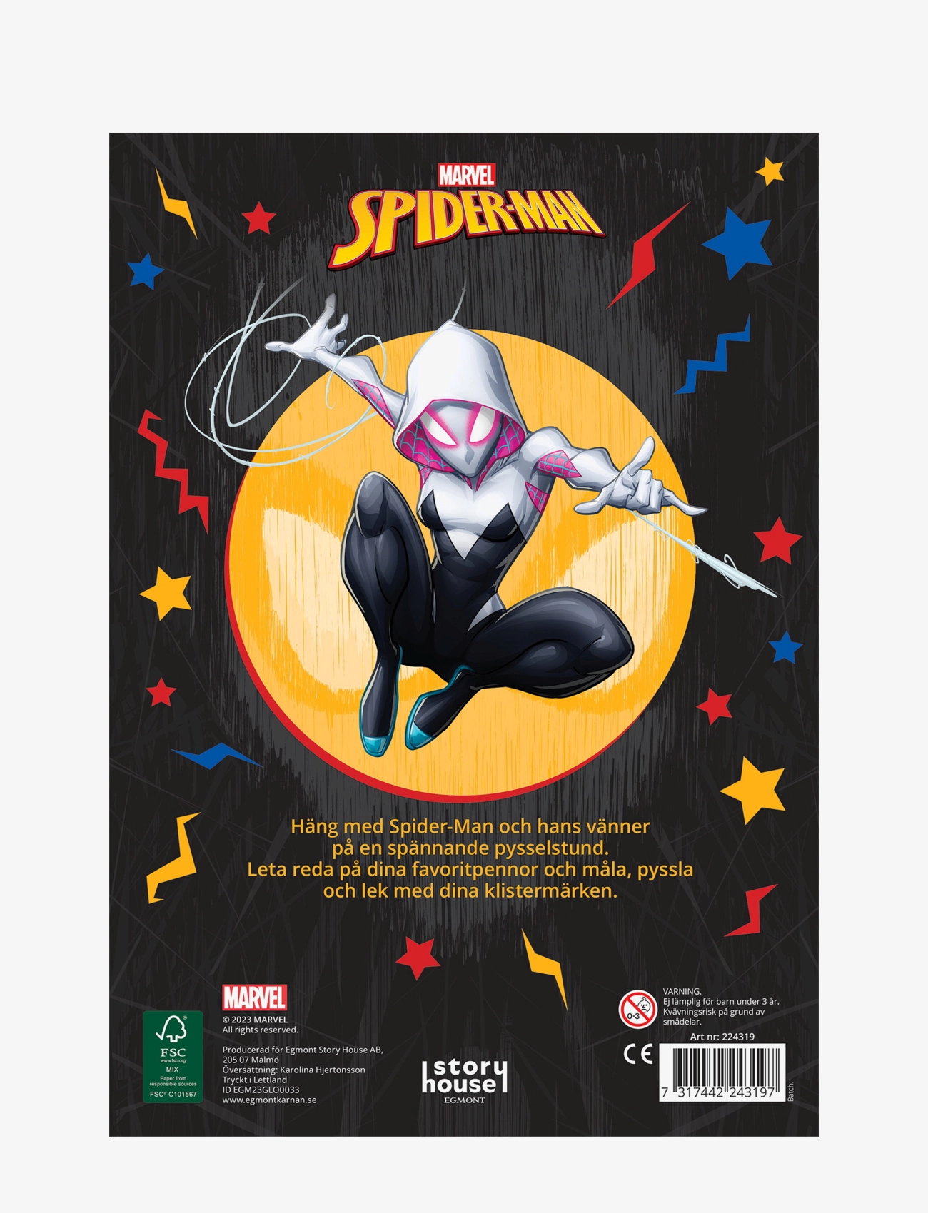 Kärnan - PYSSELBOK SPIDER-MAN - målar- & pysselböcker - multi - 2