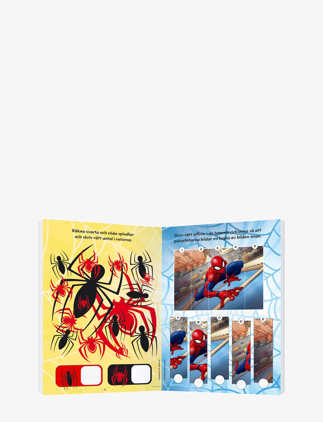 Kärnan - PYSSELBOK SPIDER-MAN - målar- & pysselböcker - multi - 3
