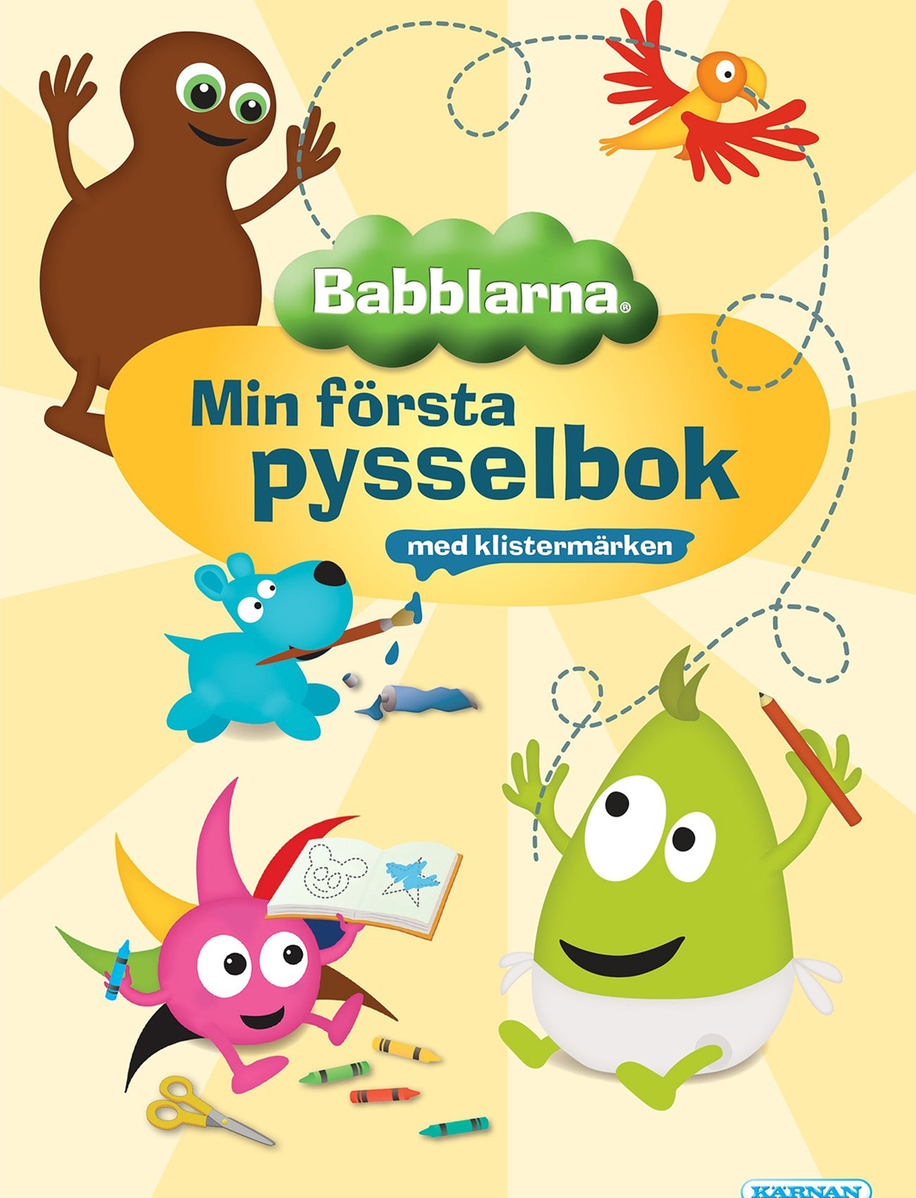 Kärnan - PYSSELBOK BABBLARNA - målar- & pysselböcker - multi - 0