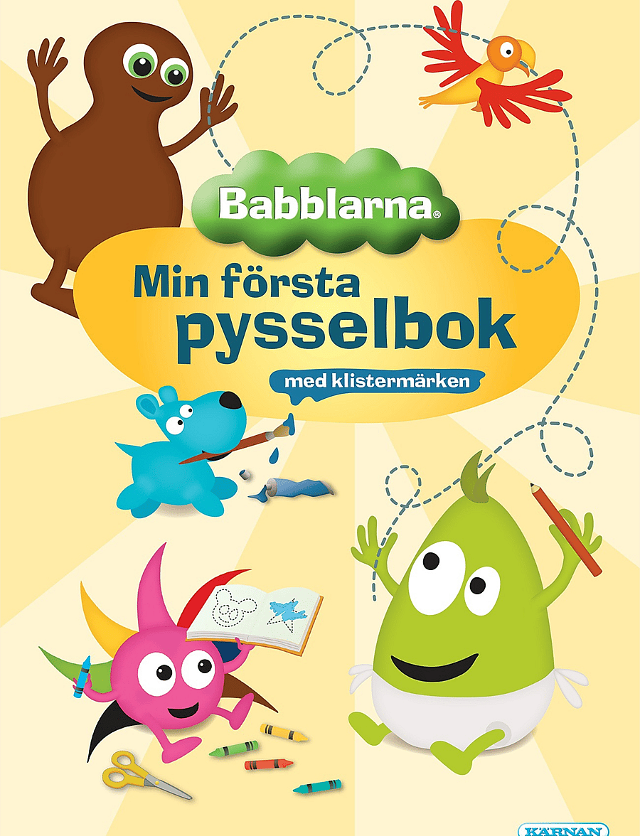 Kärnan - PYSSELBOK BABBLARNA - målar- & pysselböcker - multi - 0