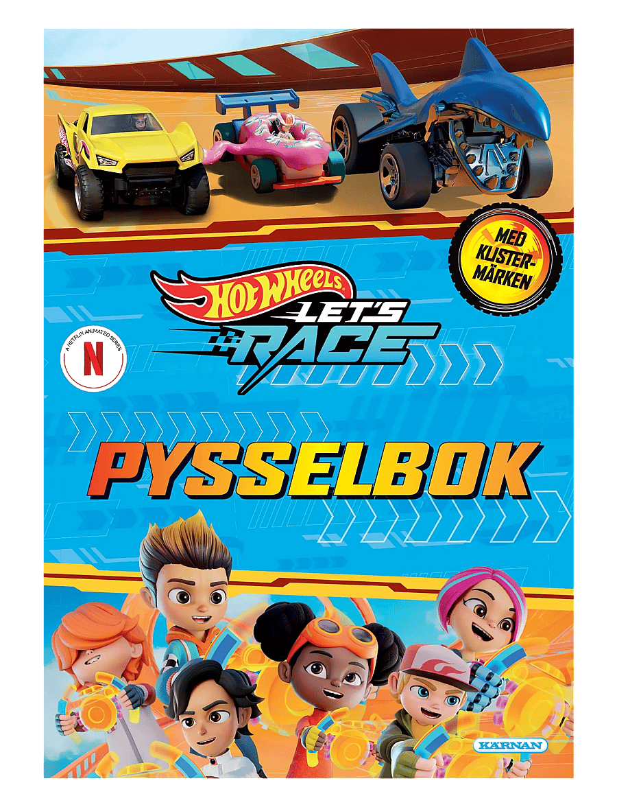 Kärnan - PYSSELBOK HOT WHEELS - målar- & pysselböcker - blue - 0