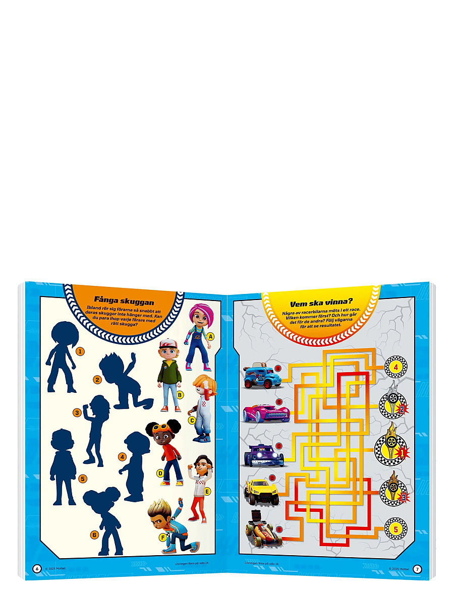 Kärnan - PYSSELBOK HOT WHEELS - målar- & pysselböcker - blue - 2