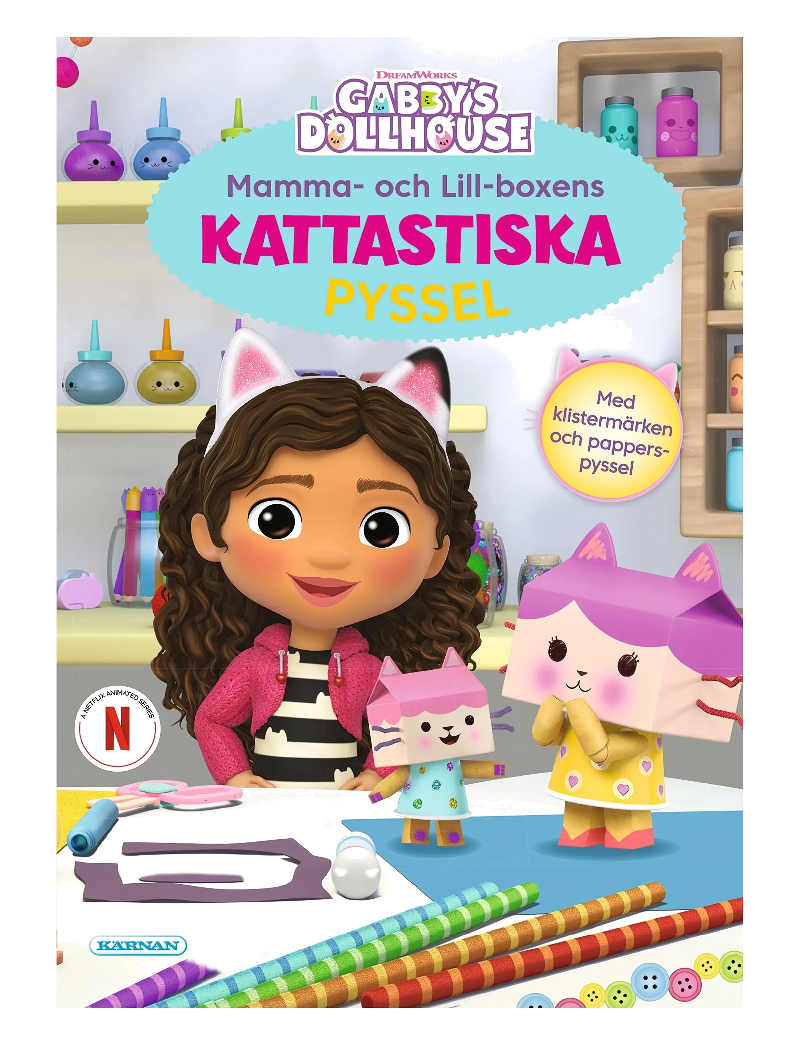 Kärnan PYSSELBOK GABBYS DOLLHOUSE - Inomhus leksaker - MULTI / multi