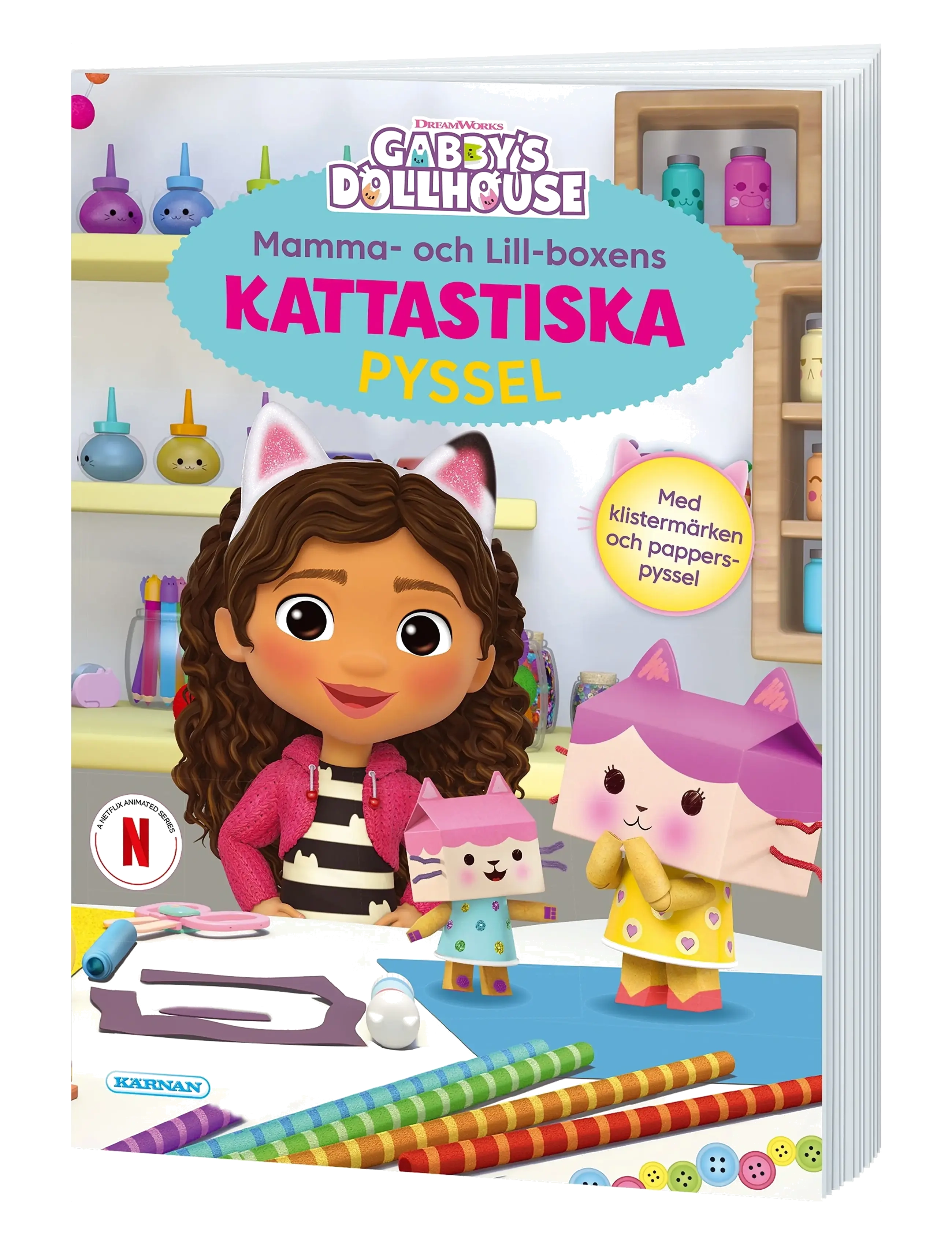 Kärnan - PYSSELBOK GABBYS DOLLHOUSE - målar- & pysselböcker - multi - 1