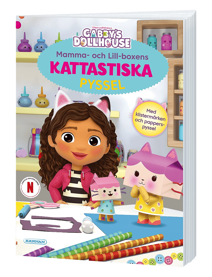 Kärnan - PYSSELBOK GABBYS DOLLHOUSE - målar- & pysselböcker - multi - 1