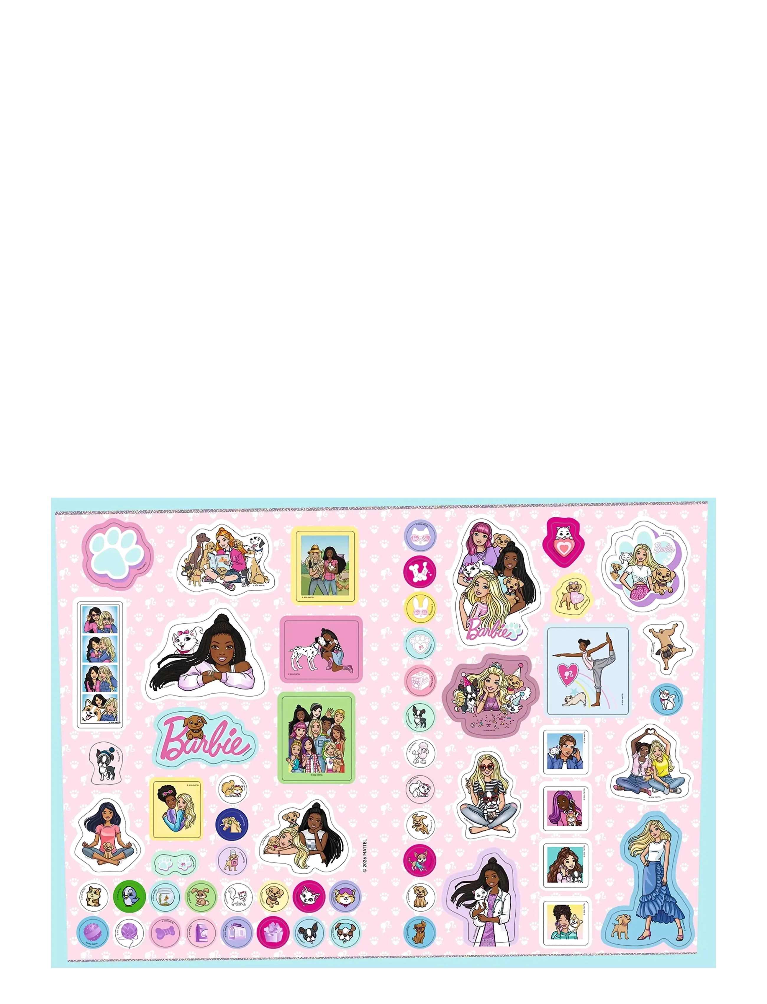 Kärnan - PYSSELBOK BARBIE - målar- & pysselböcker - multi - 3