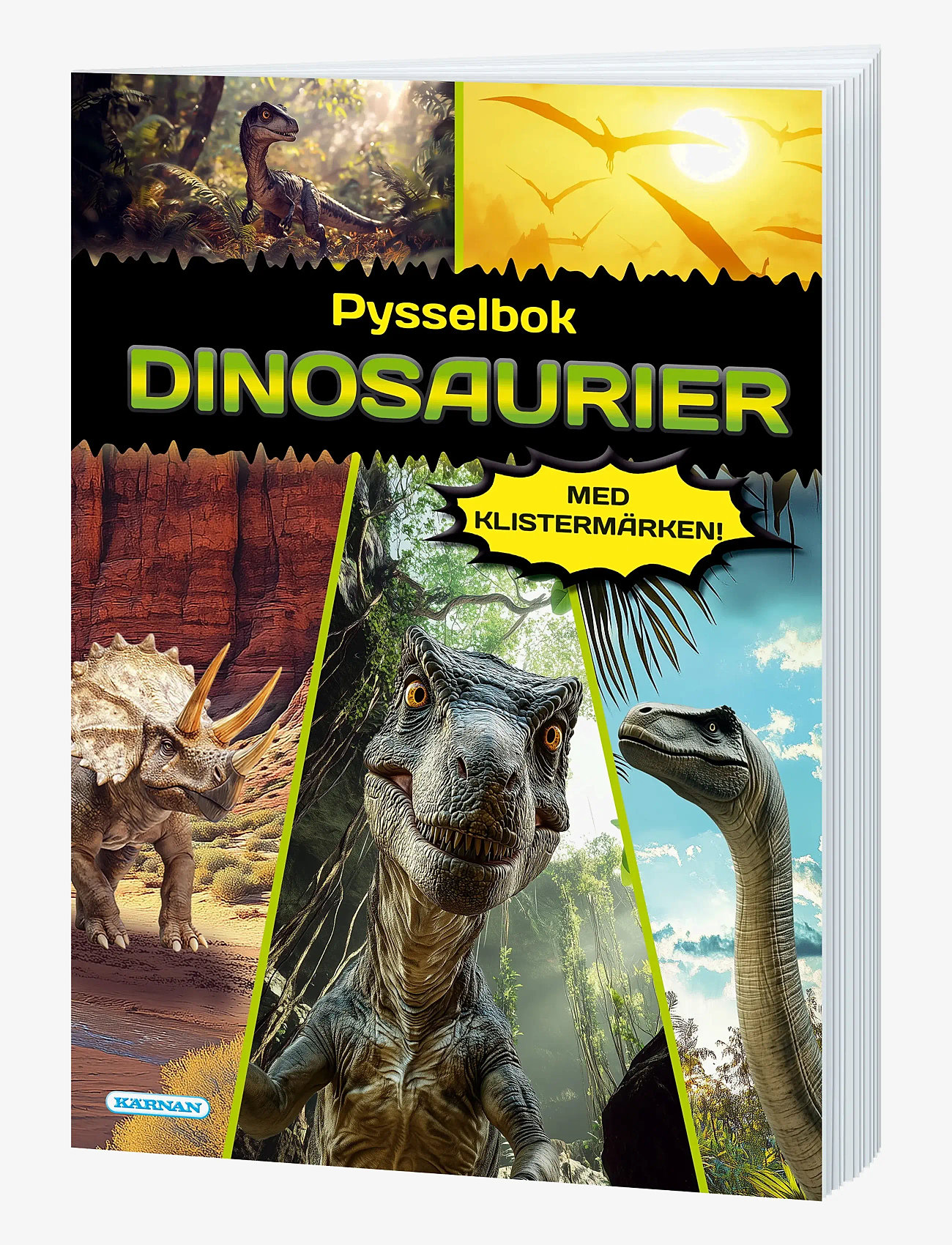 Kärnan - PYSSELBOK DINOSAURIER - målar- & pysselböcker - multi - 1