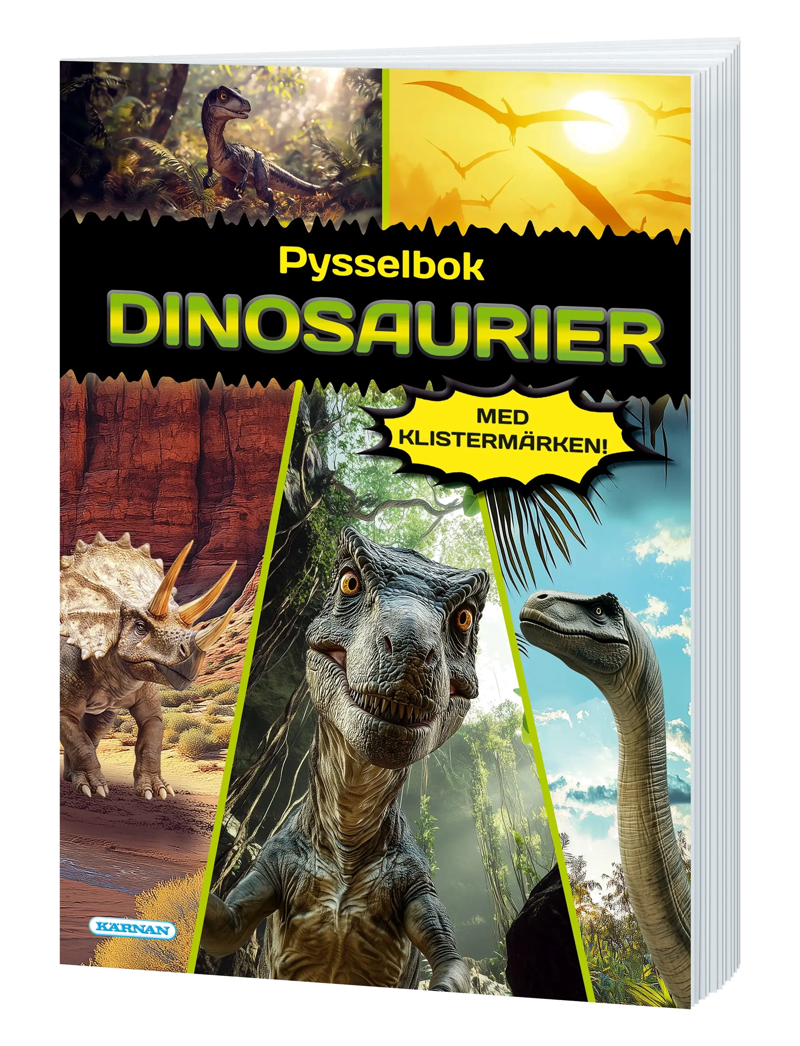 Kärnan - PYSSELBOK DINOSAURIER - målar- & pysselböcker - multi - 1