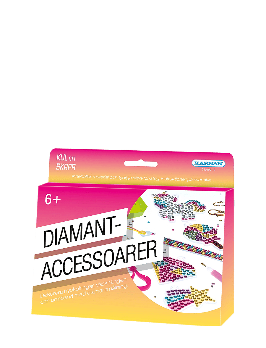 Kärnan - KUL ATT SKAPA DIAMANTMÅLNING-ACCESSOARER - pysselset - multi - 0