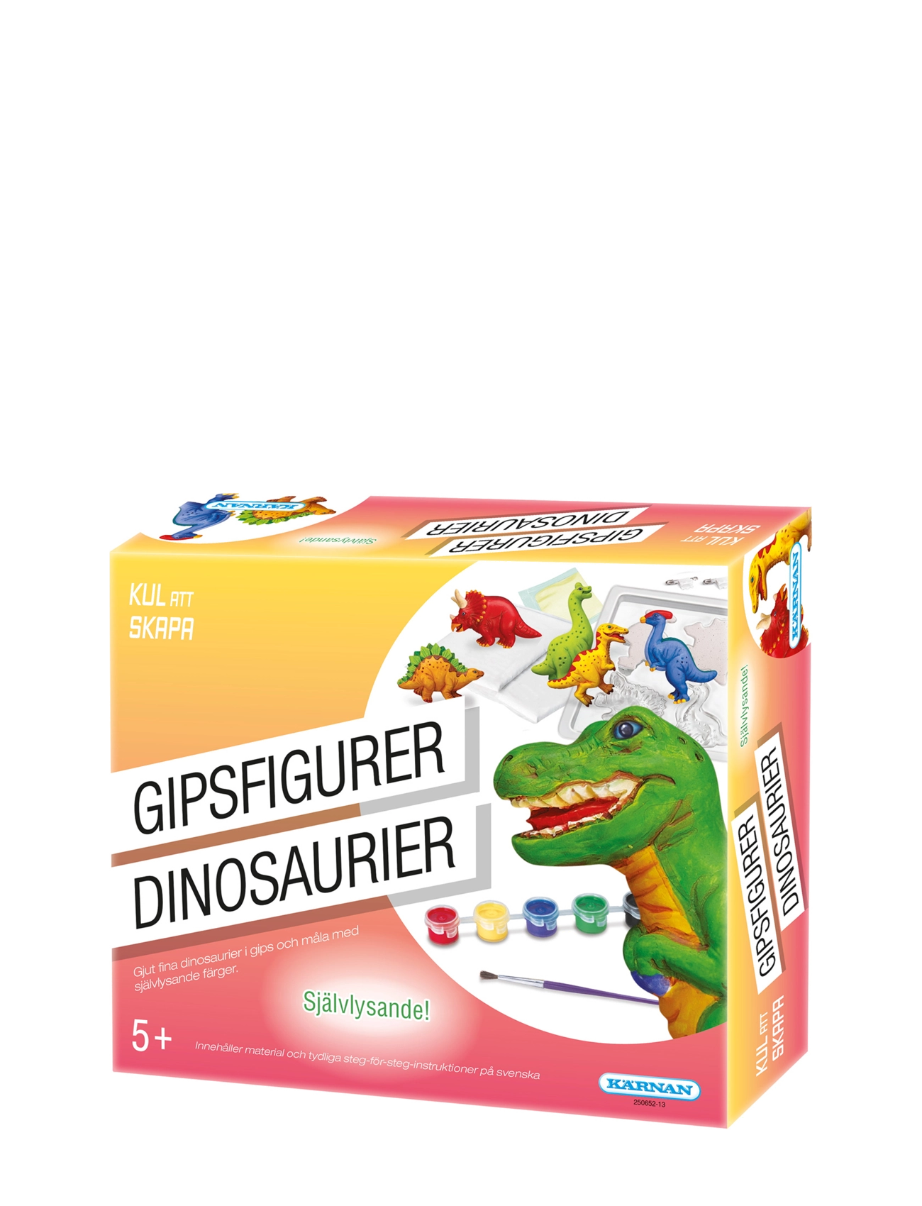 Kärnan KUL ATT SKAPA GIPSFIGURER DINOSAURIER - Rita & Pyssla - MULTI / multi