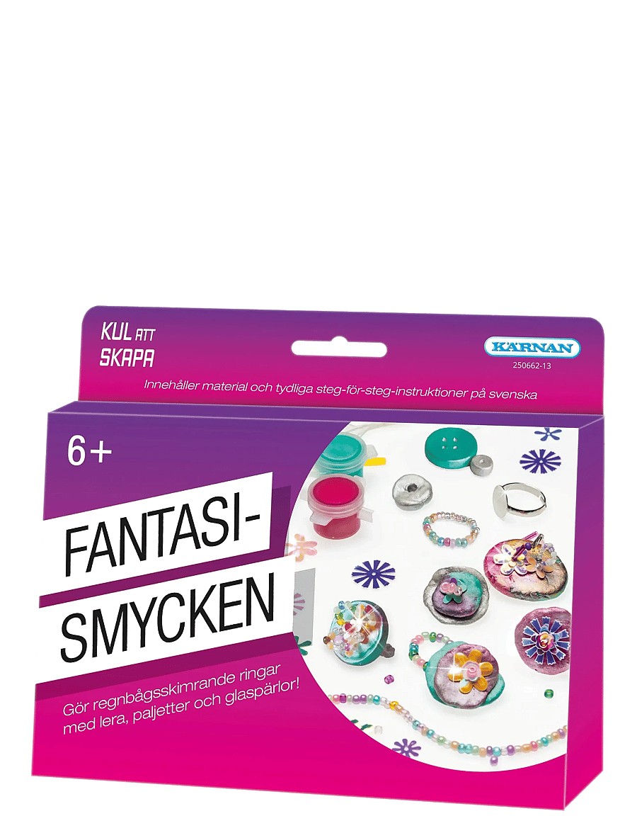 Kärnan - KUL ATT SKAPA FANTASISMYCKEN - pysselset - multi - 0