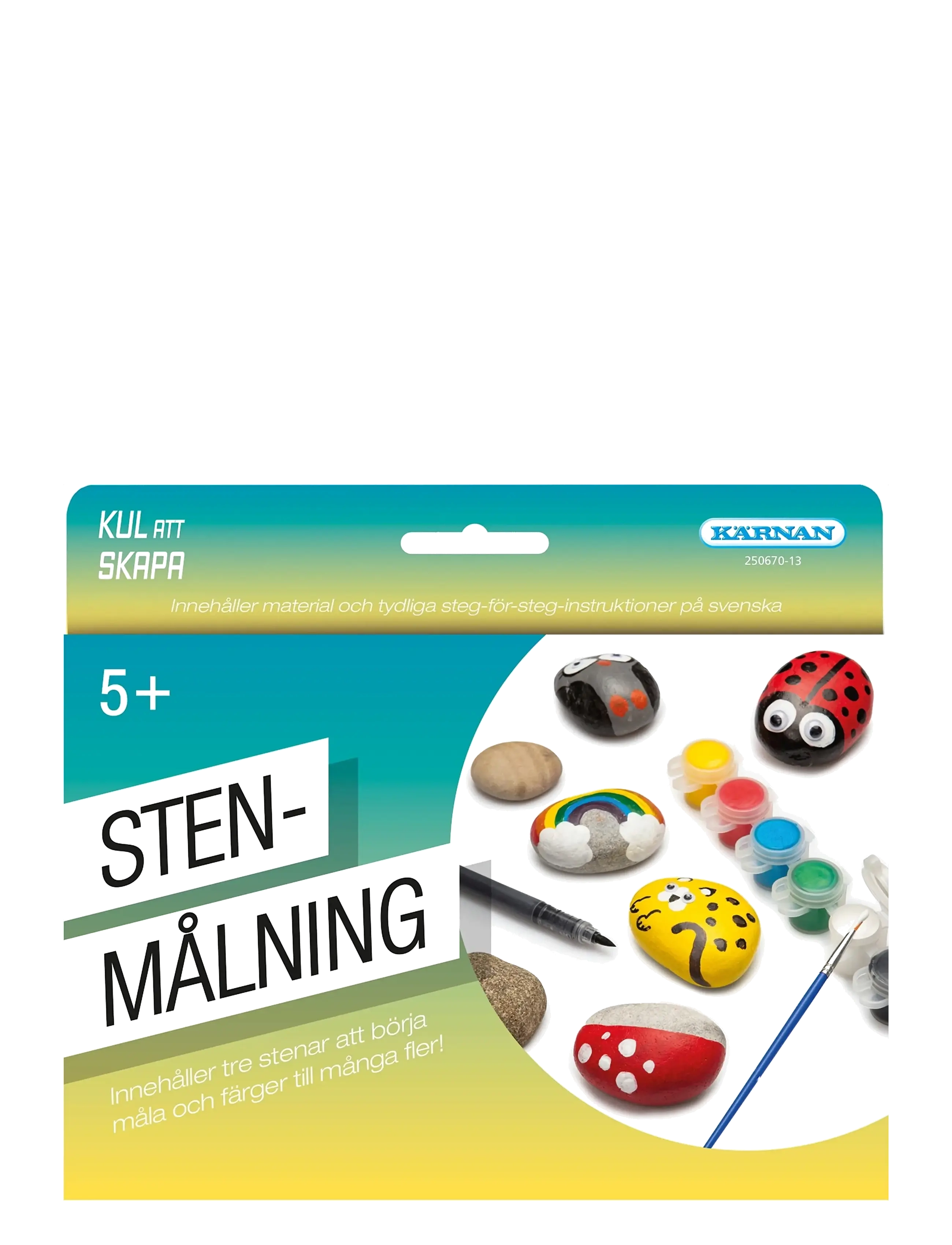 Kärnan KUL ATT SKAPA STENMÅLNING - Inomhus leksaker - MULTI / multi