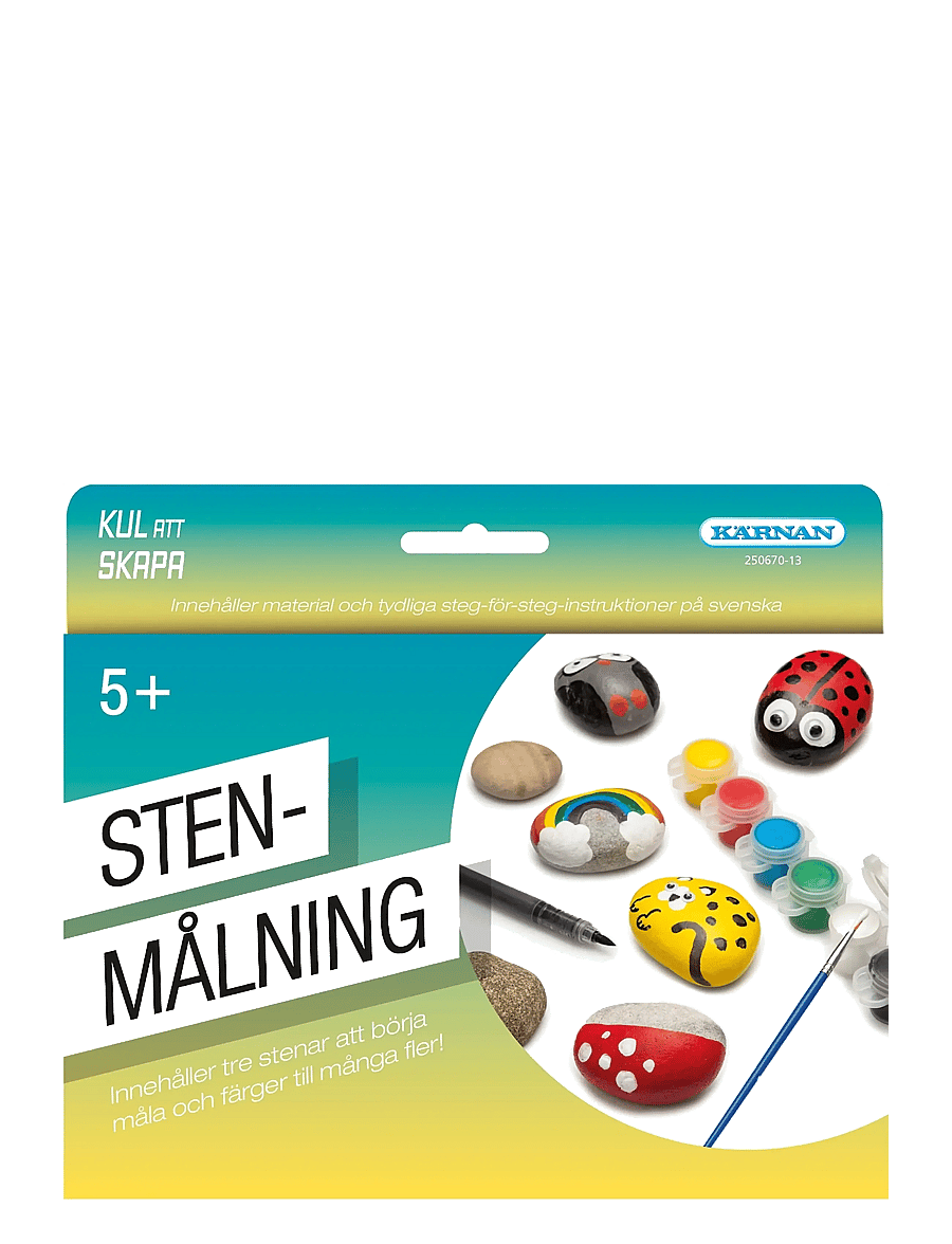 Kärnan - KUL ATT SKAPA STENMÅLNING - färg - multi - 0