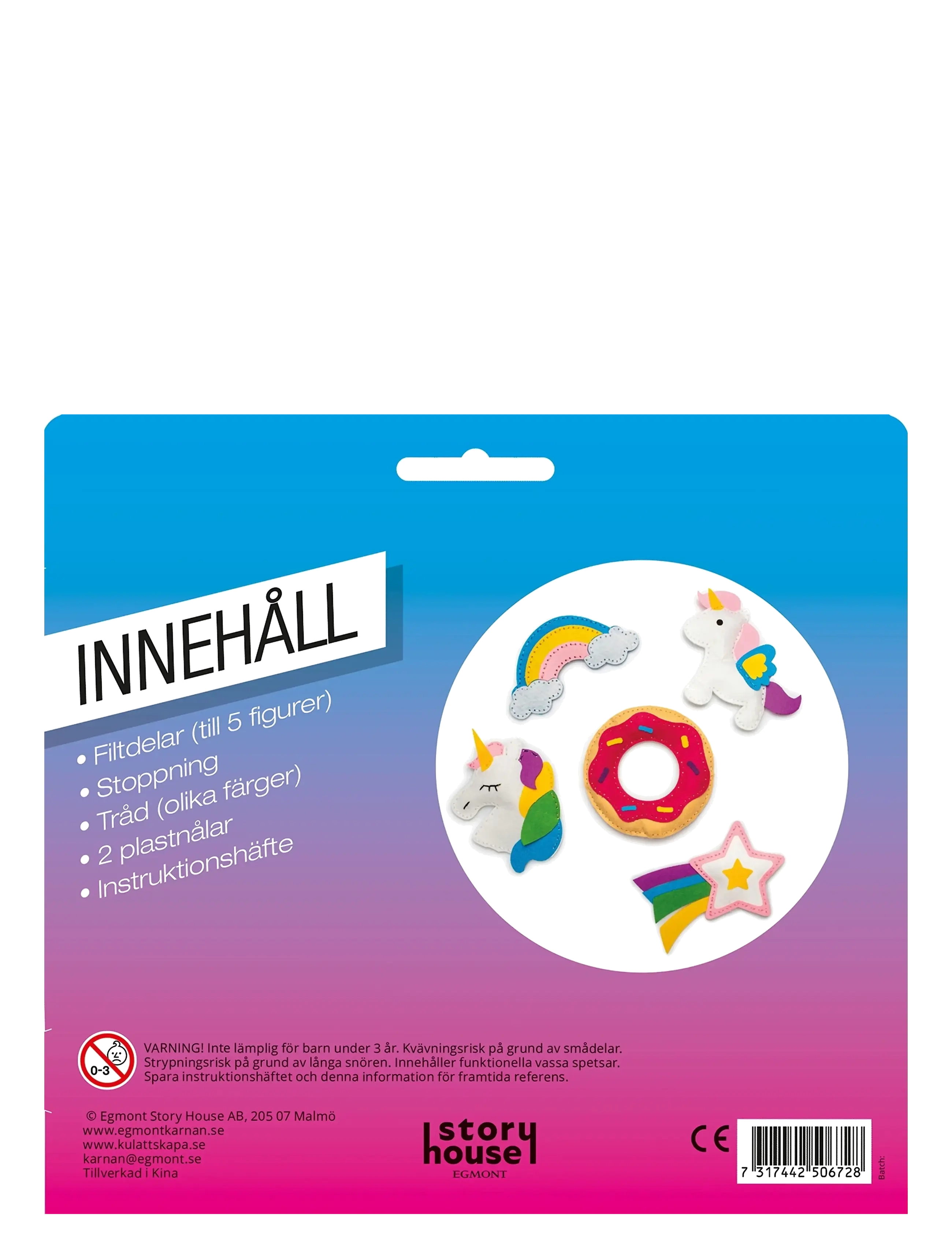 Kärnan - KUL ATT SKAPA FILTFIGURER - pysselset - multi - 4