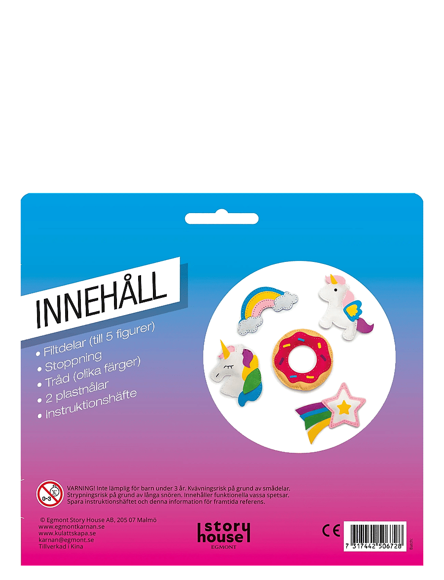 Kärnan - KUL ATT SKAPA FILTFIGURER - pysselset - multi - 4