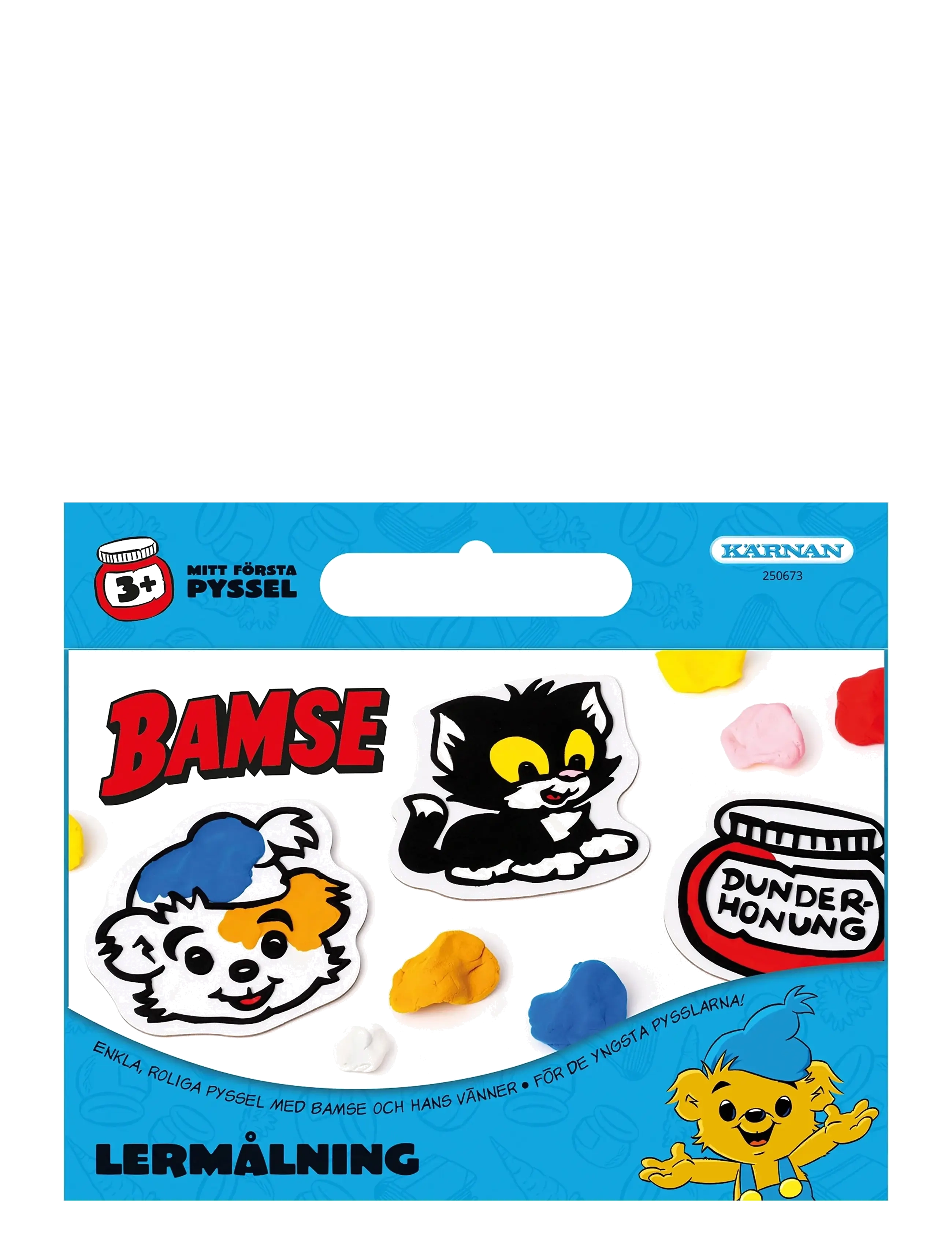 Kärnan KUL ATT SKAPA BAMSE LERMÅLNING - Inomhus leksaker - MULTI / multi