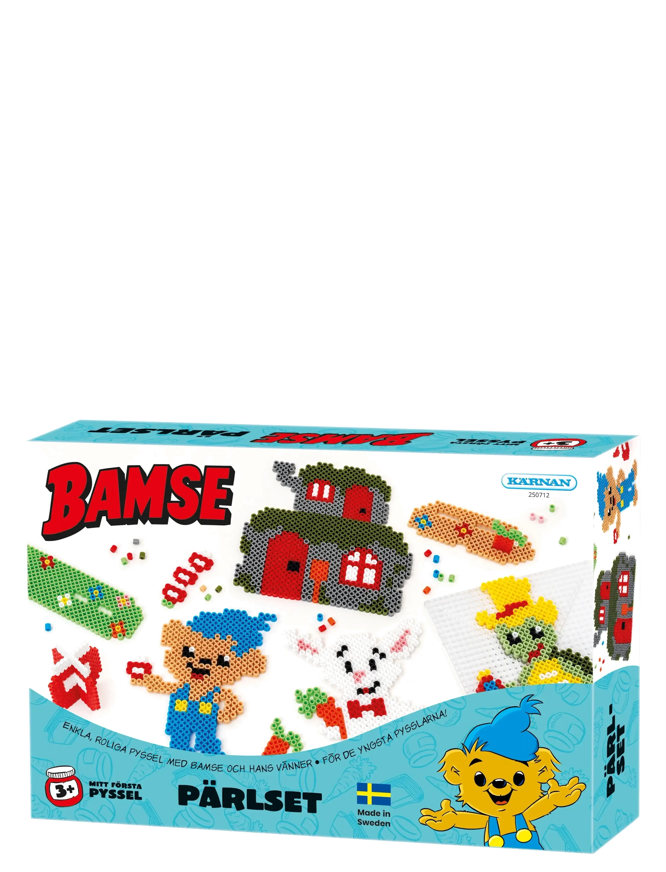 Kärnan - KUL ATT SKAPA BAMSE PÄRLPLATTOR - föndursett - blue - 1