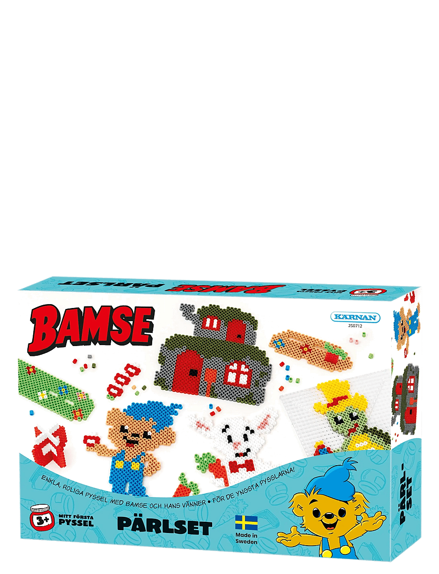 Kärnan - KUL ATT SKAPA BAMSE PÄRLPLATTOR - pysselset - blue - 1