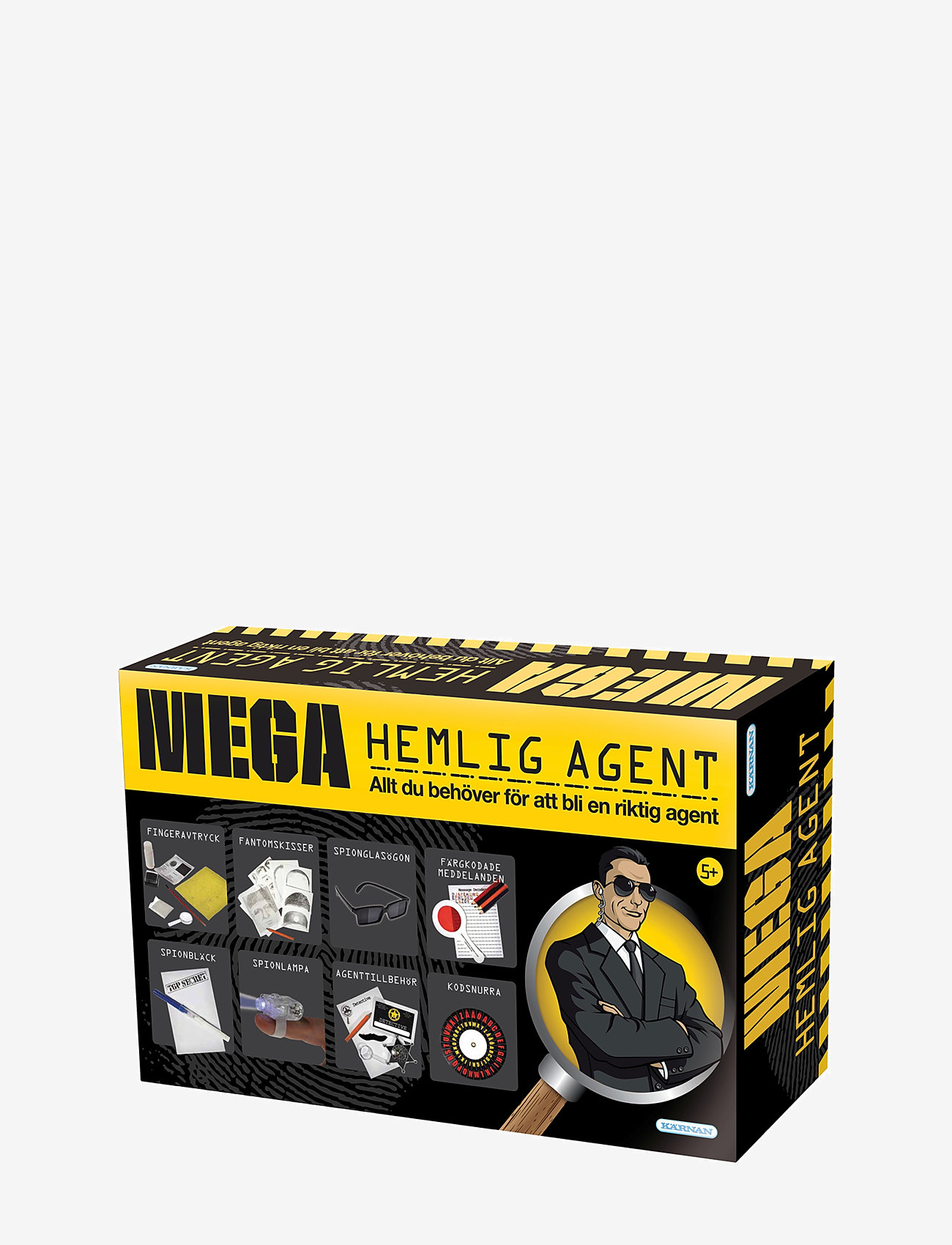 Kärnan - AGENTSET STORA LÅDAN - brädspel - multi - 0