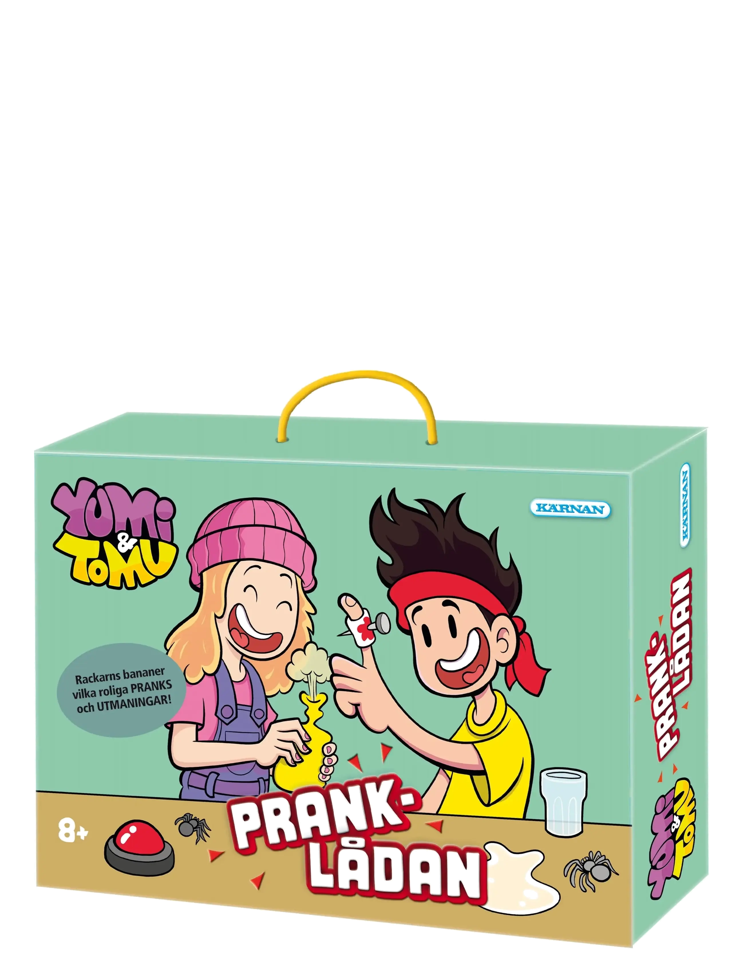 Kärnan - YUMI OCH TOMU PRANKLÅDA - aktiva spel - green - 1