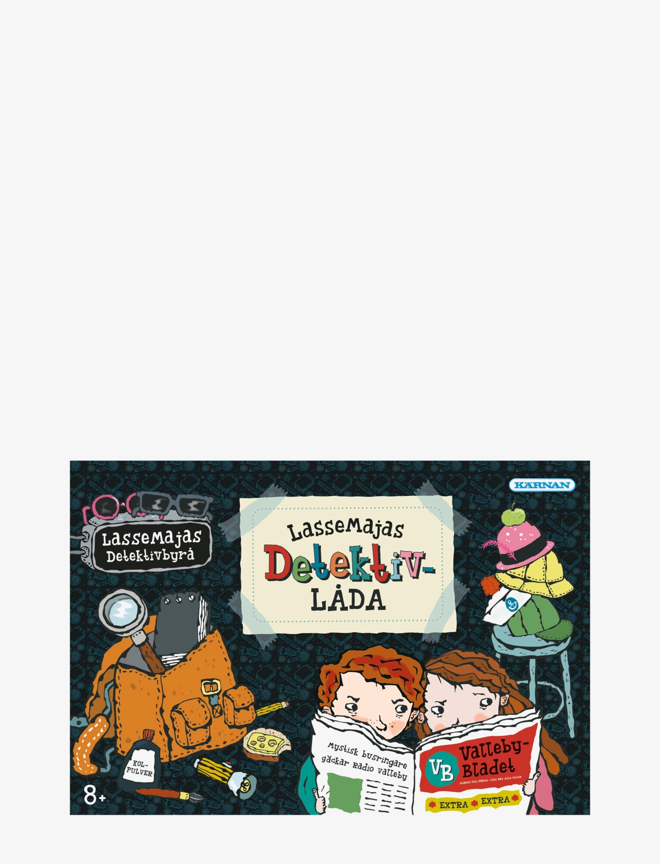 Kärnan - LASSE-MAJAS DETEKTIVLÅDA - steam-leksaker - black - 1
