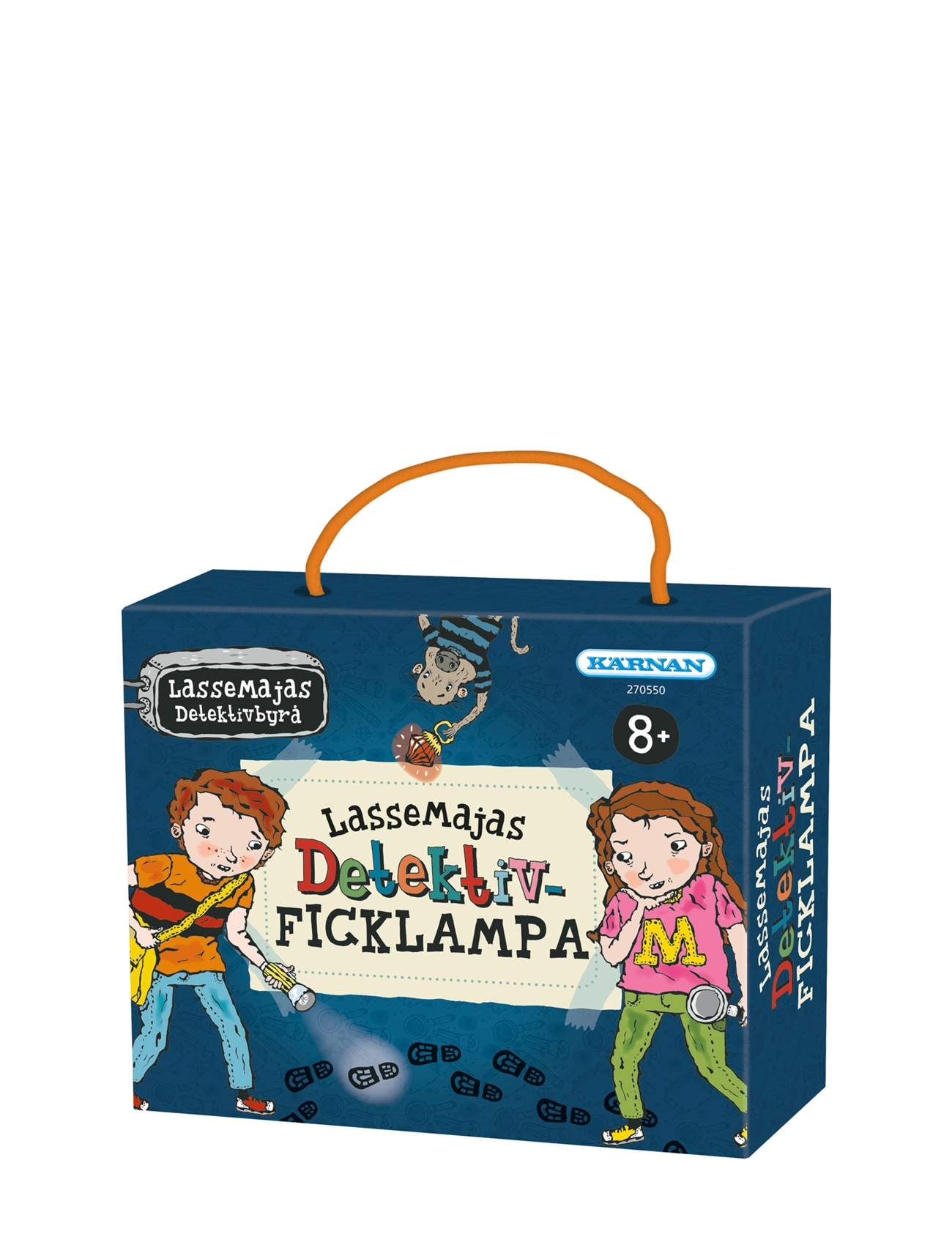 Kärnan LASSE-MAJA LITEN LÅDA FICKLAMPA - Julklappar till barn - MULTI / multi