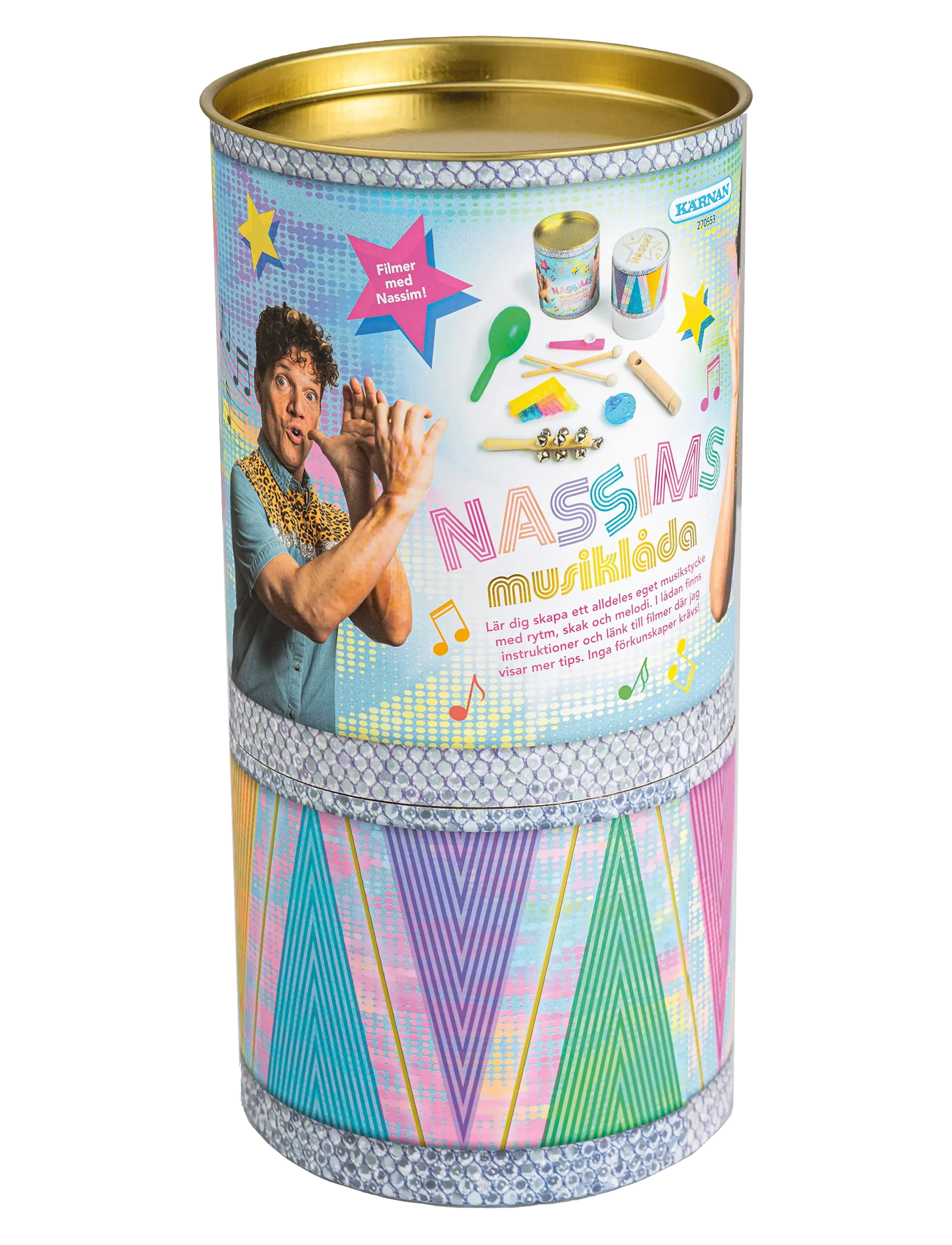 Kärnan NASSIMS MUSIKLÅDA - Julklappar till barn - MULTI / multi
