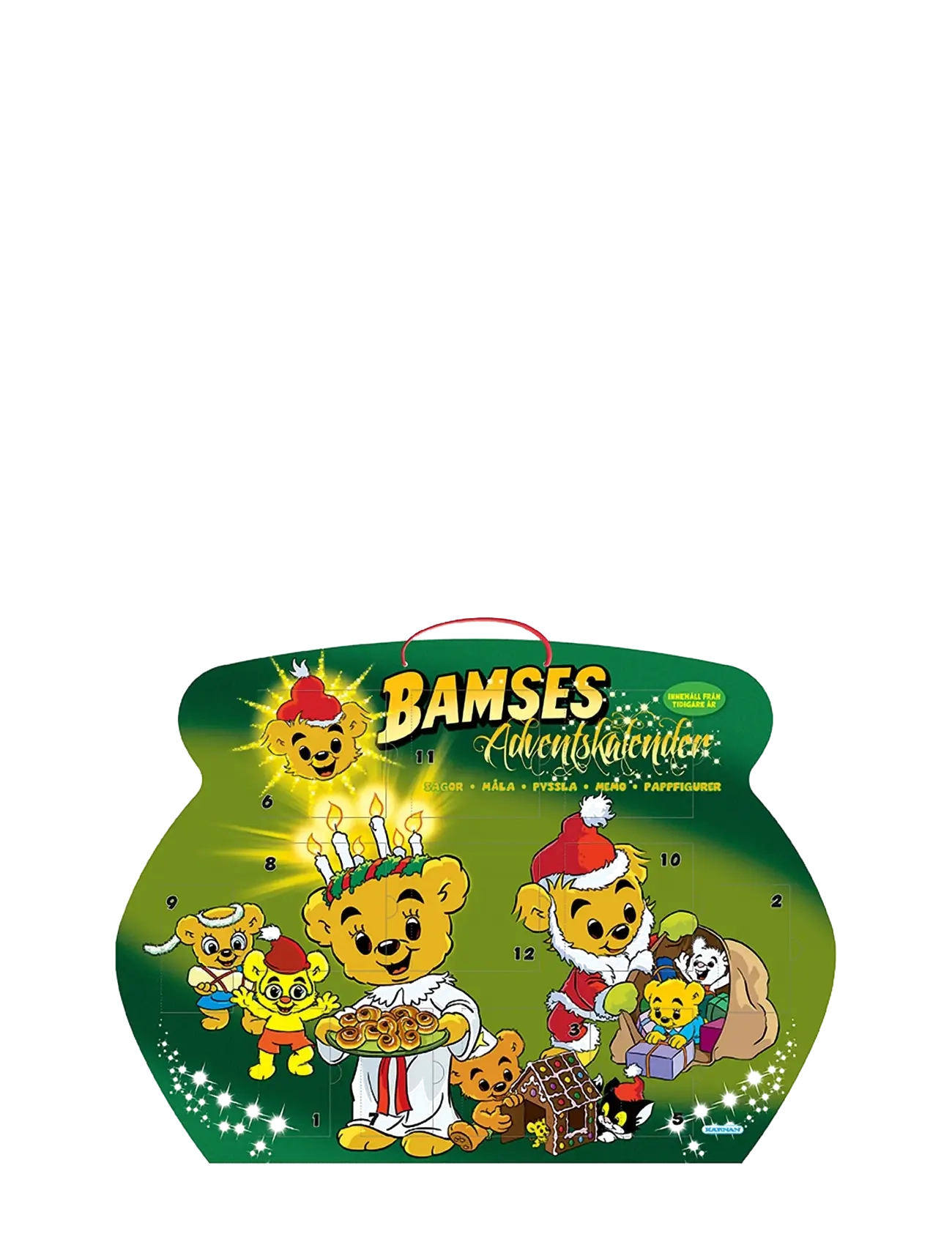 Kärnan BAMSE ADVENTSKALENDER - Aðventudagatöl - MULTI / multi