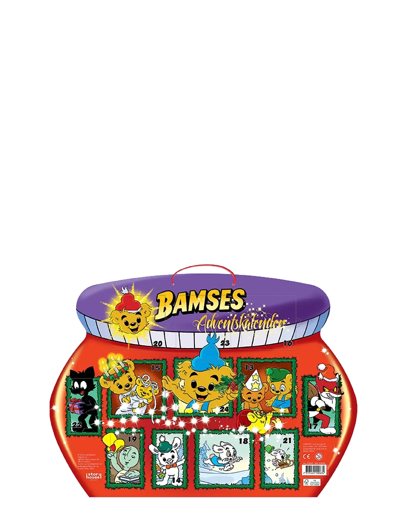 Kärnan - BAMSE ADVENTSKALENDER - adventskalendrar - multi - 1