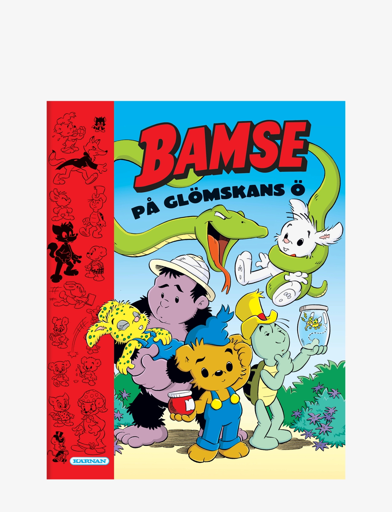 Kärnan BAMSE OCH GLÖMSKANS Ö - 4 for 3 - MULTI / multi