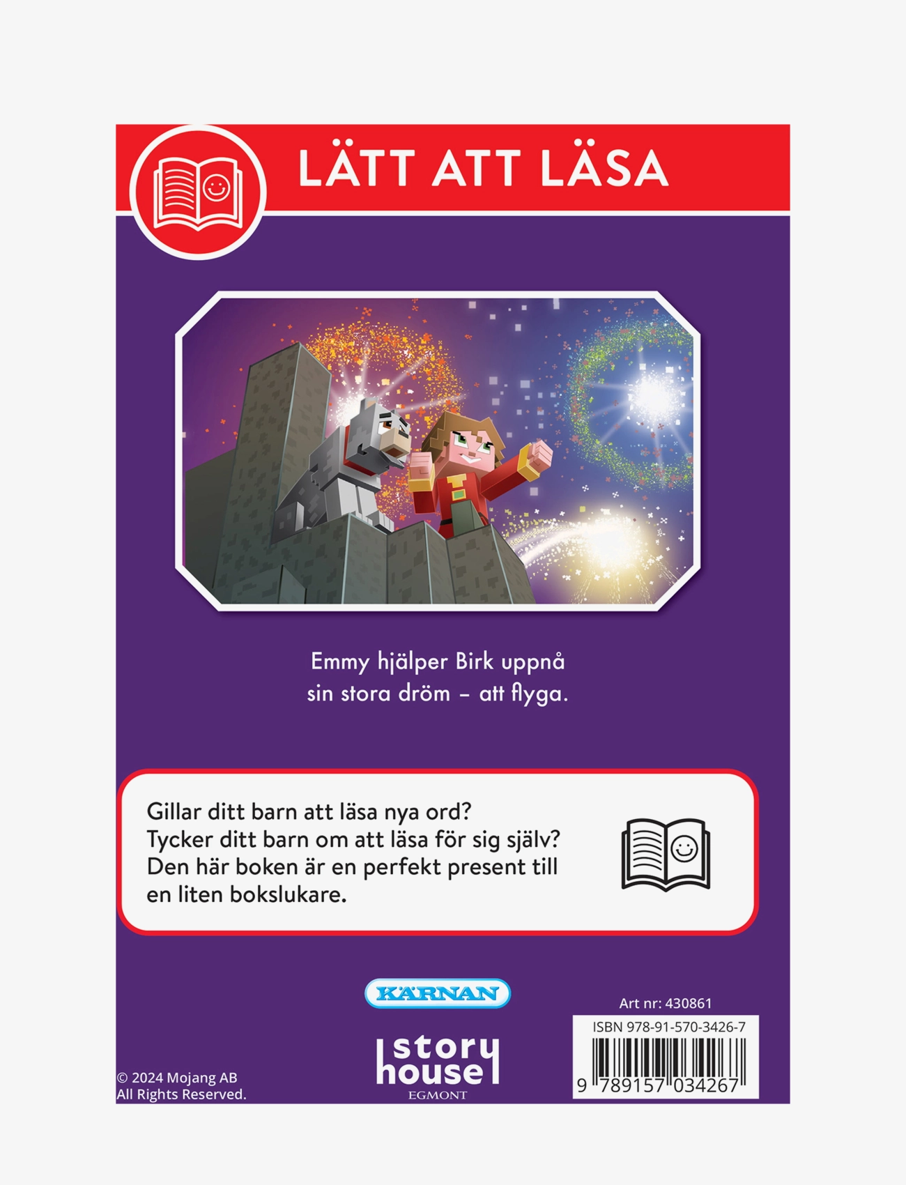 Kärnan - LÄTT ATT LÄSA MINECRAFT, MOT NYA HÖJDER - sögubækur - multi - 1