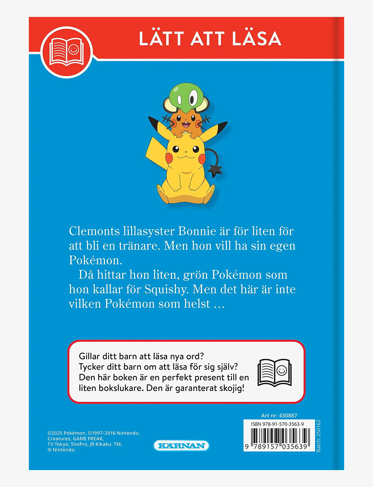 Kärnan - LÄTT ATT LÄSA POKEMON RÄDDNINGSUPPDRAGET - sagor - blue - 1