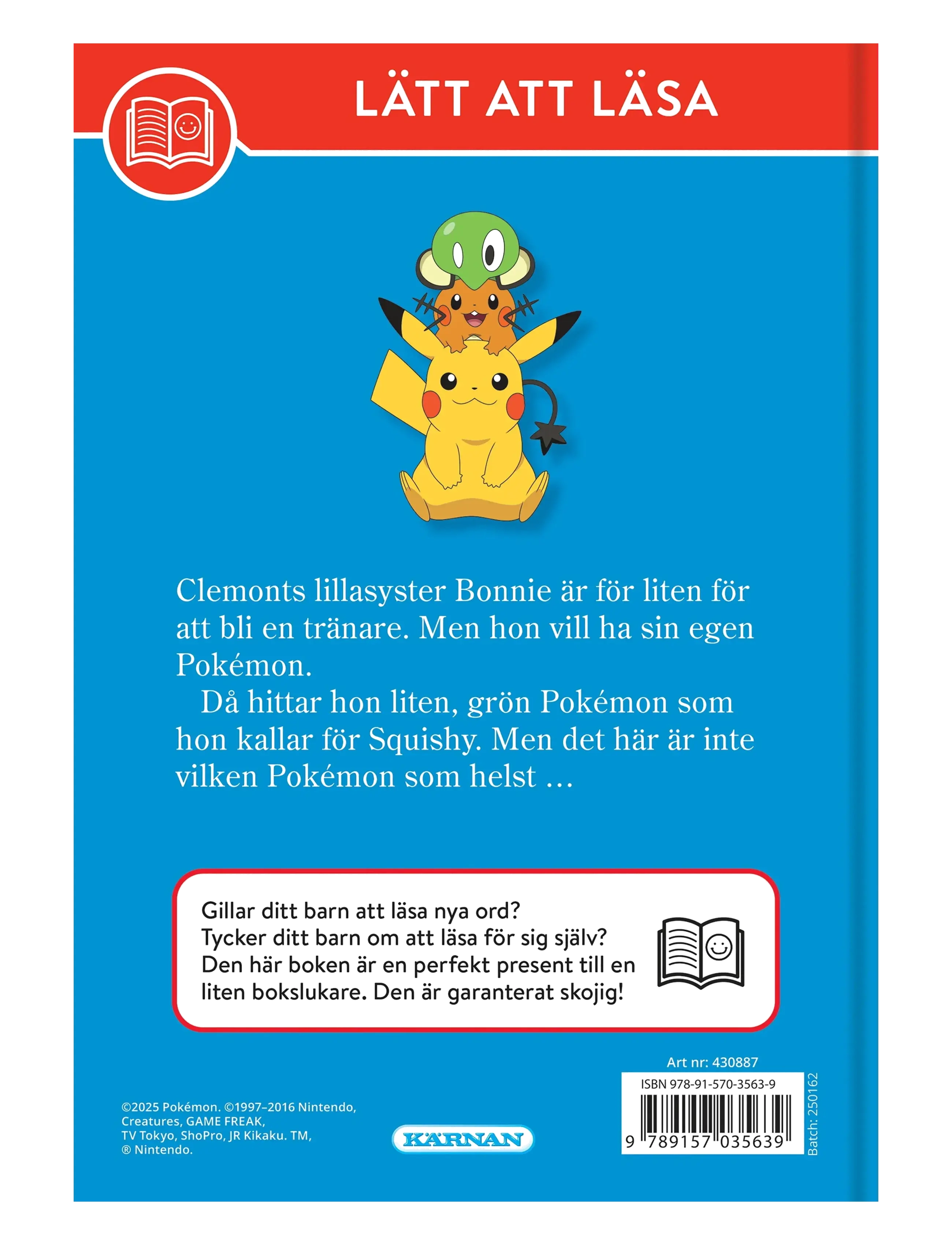 Kärnan - LÄTT ATT LÄSA POKEMON RÄDDNINGSUPPDRAGET - sögubækur - blue - 1