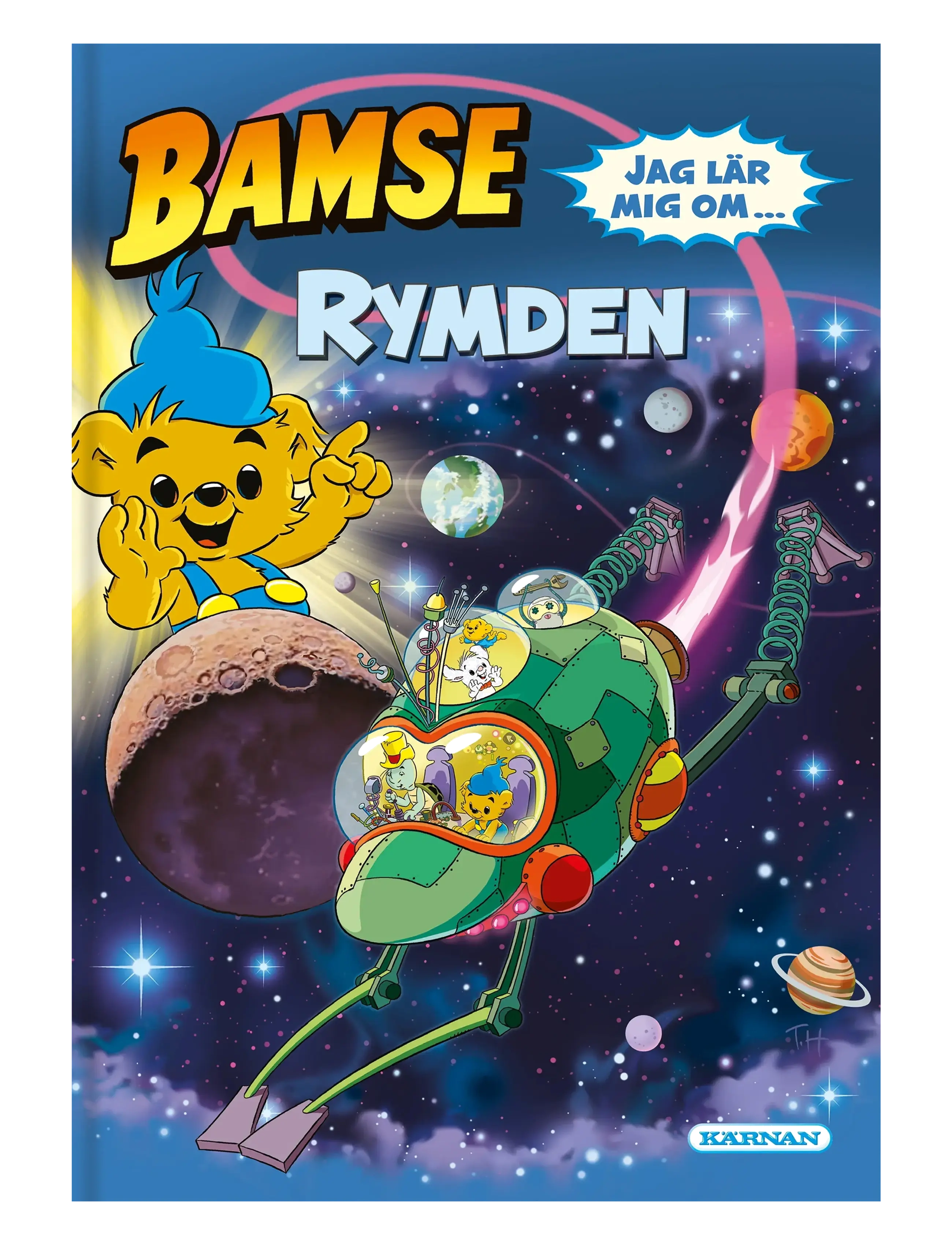 Kärnan BAMSE JAG LÄR MIG OM RYMDEN - Pedagogiska böcker - MULTI / blue