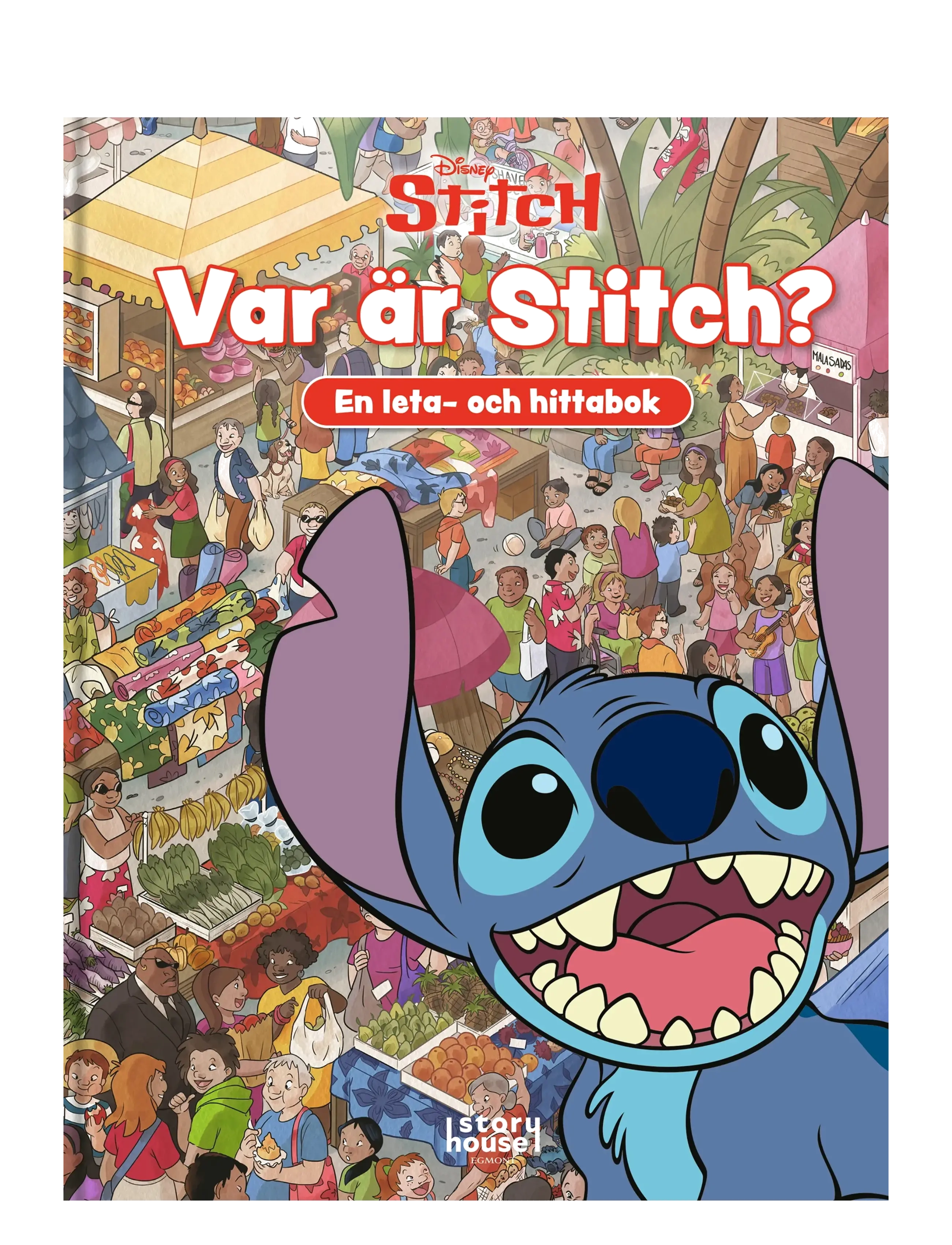Kärnan VAR ÄR STITCH? EN LETA OCH HITTABOK - Julklappar till barn - MULTI / blue