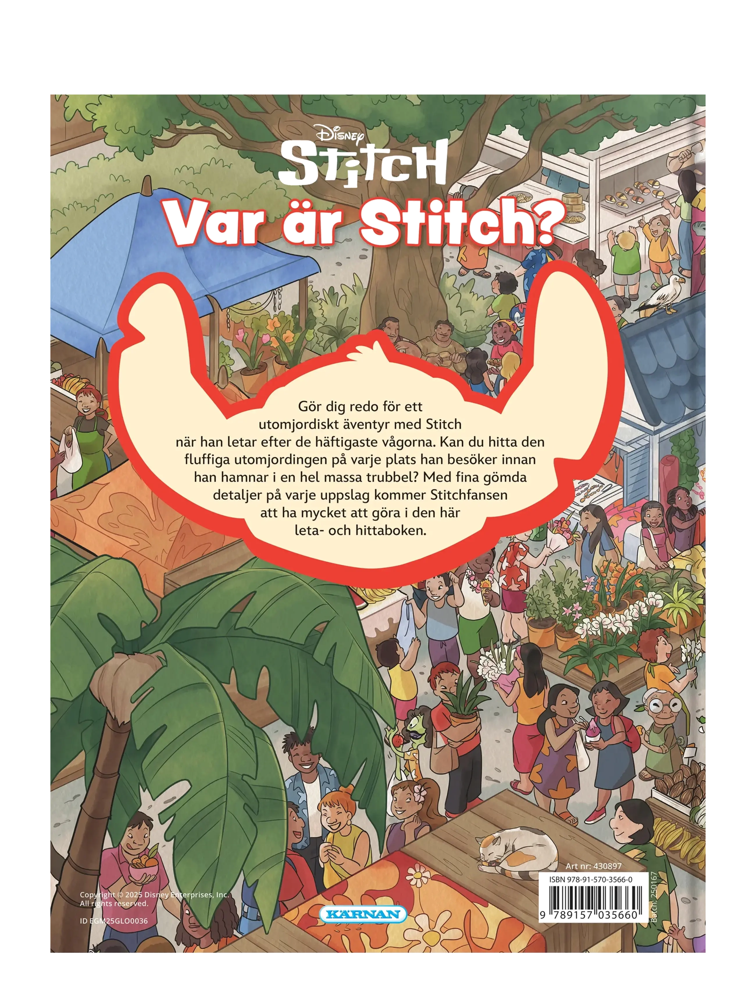 Kärnan - VAR ÄR STITCH? EN LETA OCH HITTABOK - sagor - multi - 1
