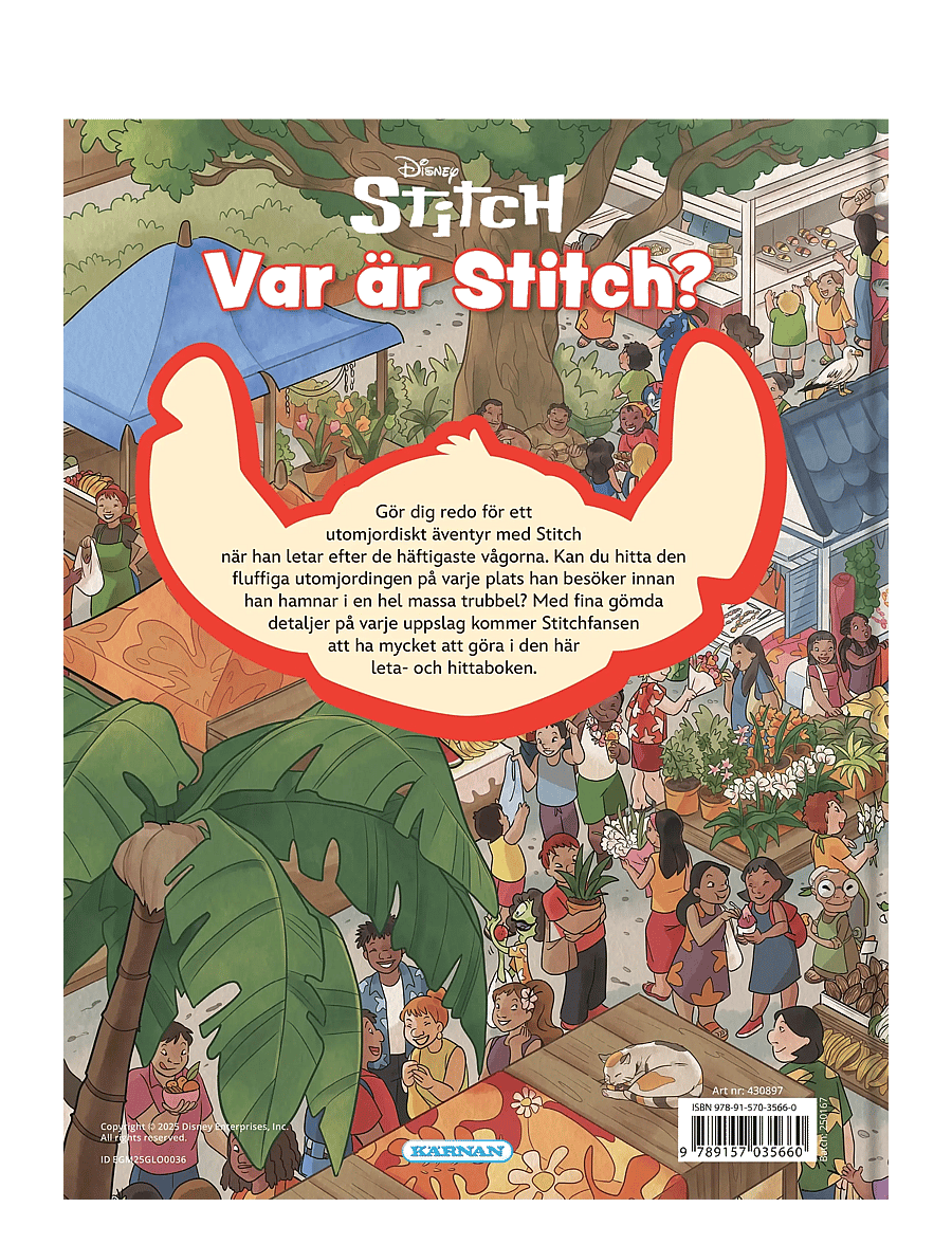 Kärnan - VAR ÄR STITCH? EN LETA OCH HITTABOK - sagor - multi - 1