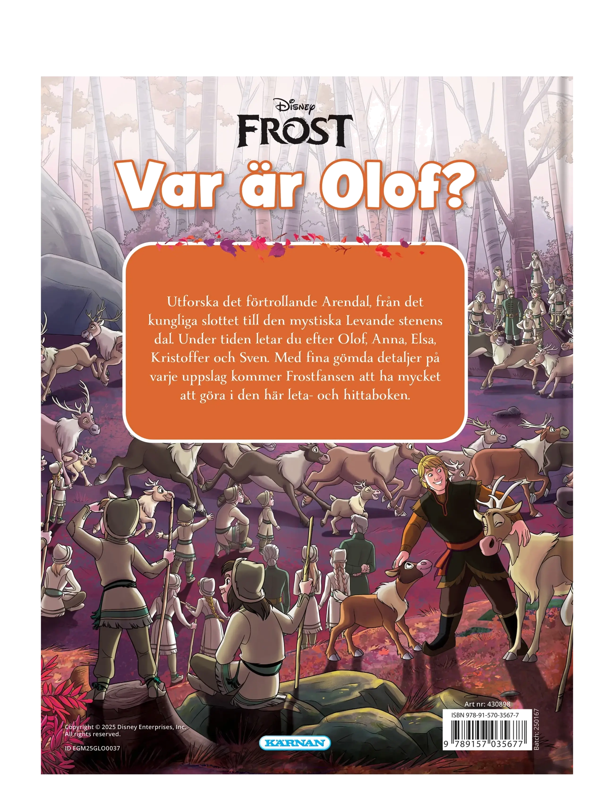 Kärnan - VAR ÄR OLOF? EN LETA OCH HITTABOK - sögubækur - multi - 1