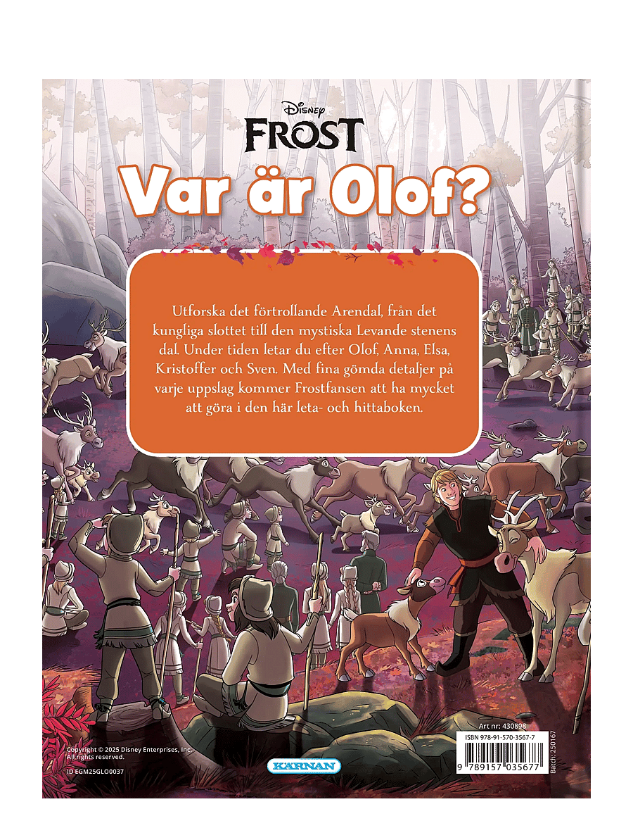 Kärnan - VAR ÄR OLOF? EN LETA OCH HITTABOK - sögubækur - multi - 1