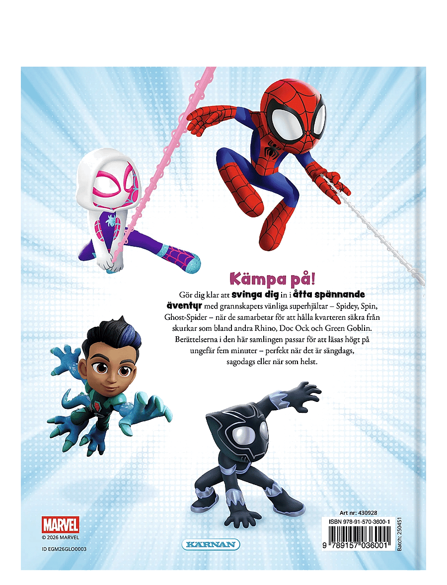 Kärnan - 5 MINUTERS SAGOR - SPIDEY - sagor - multi - 1