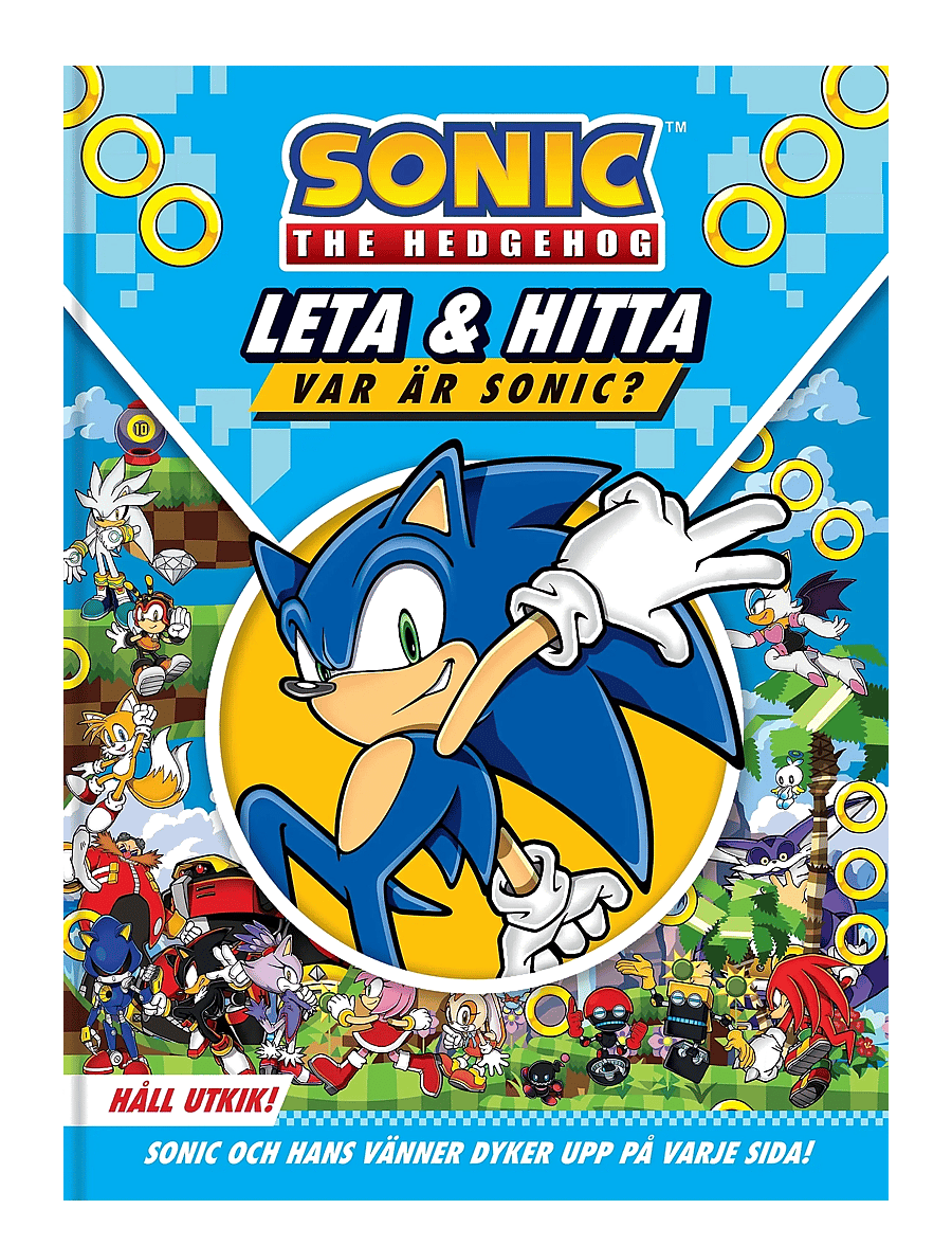Kärnan - SONIC LETA OCH HITTA - pedagogiska barnböcker - multi - 0