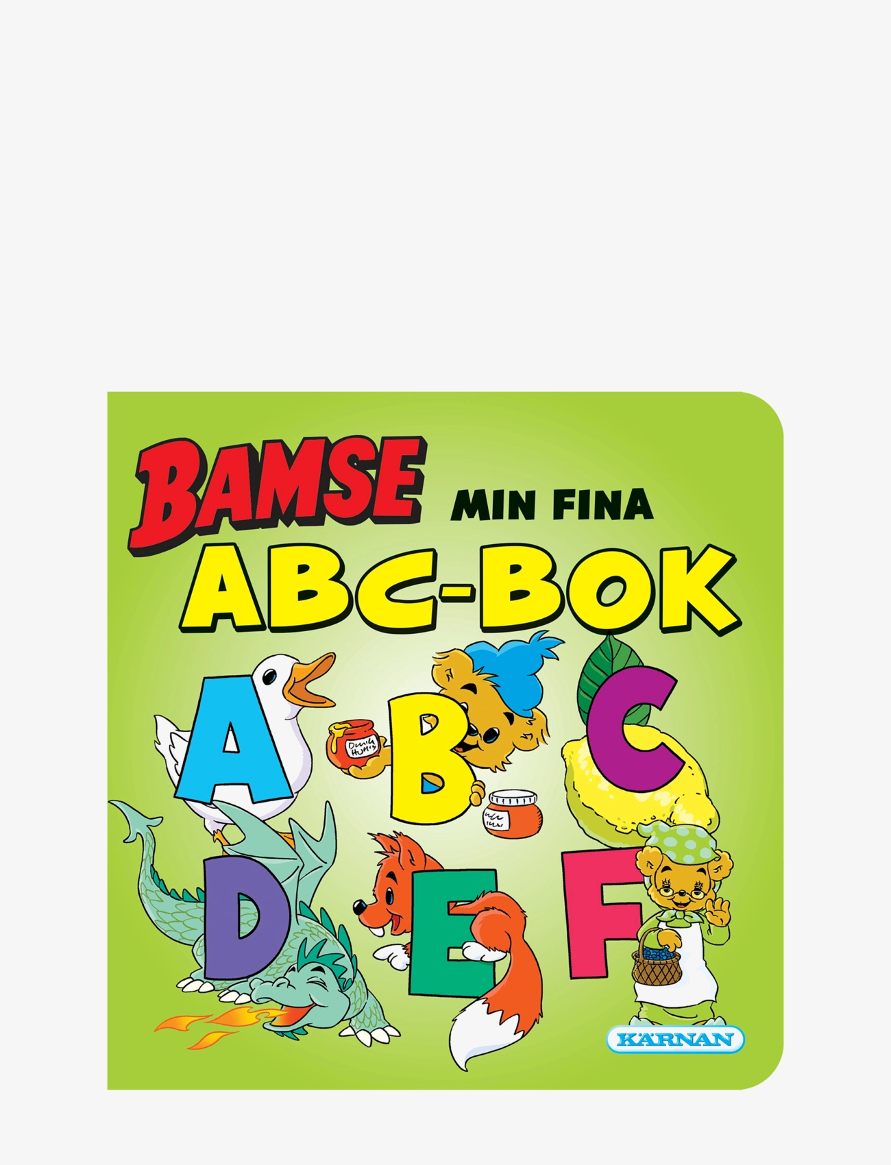 Kärnan BAMSE MIN FINA ABC-BOK - Babyböcker - MULTI / multi