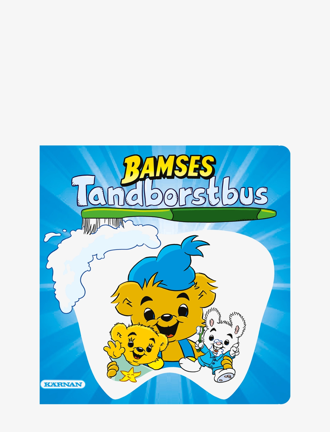 Kärnan BAMSES TANDBORSTBUS - Barnböcker - MULTI / multi
