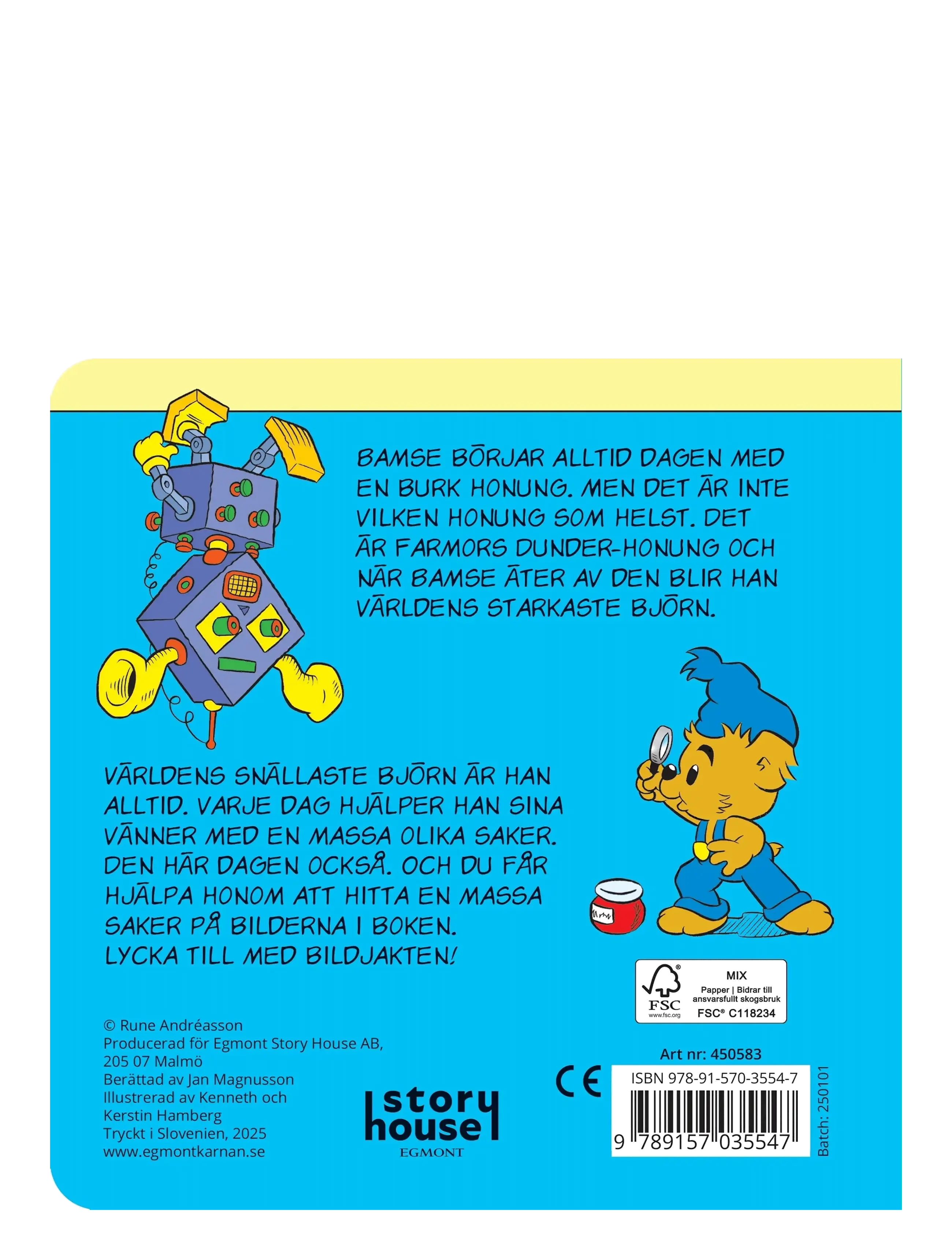 Kärnan - BAMSE SAKLETARDAGEN - sagor - blue - 1