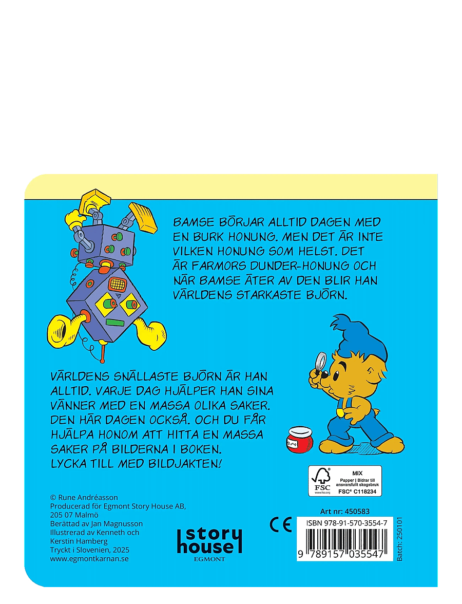 Kärnan - BAMSE SAKLETARDAGEN - sagor - blue - 1