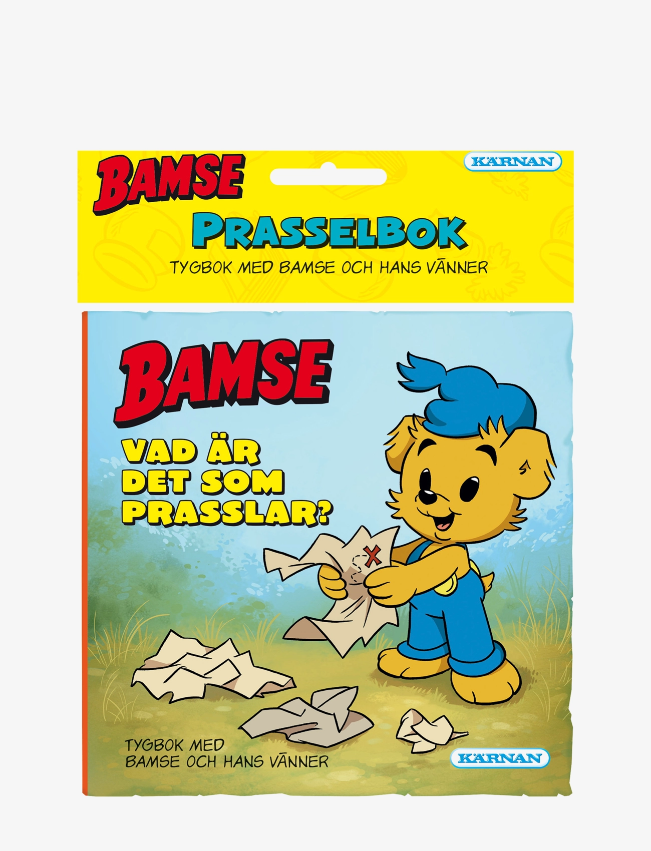 Kärnan - PRASSELBOK BAMSE - babyböcker - multi - 0