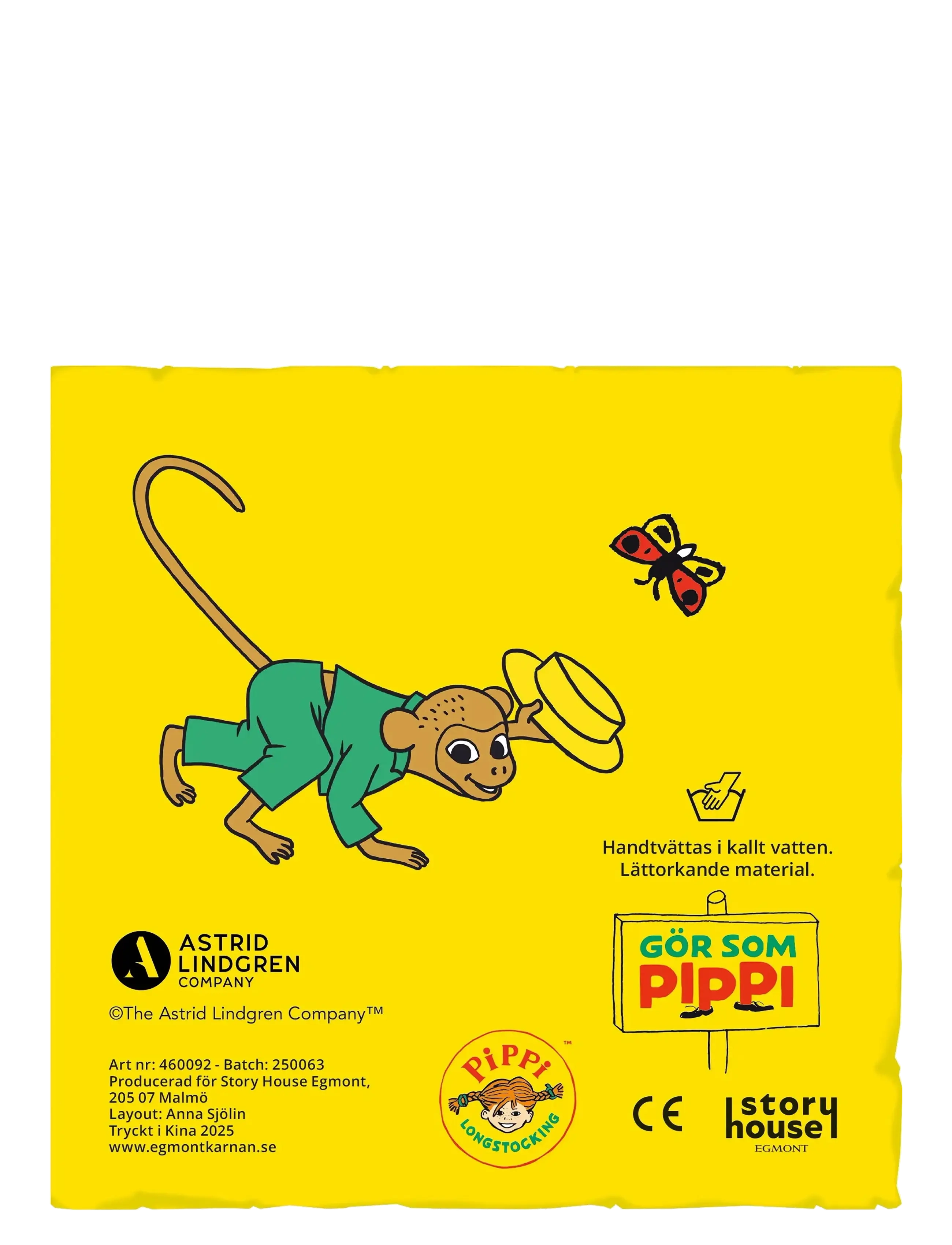 Kärnan - TYGBOK PÅ UTFLYKT MED PIPPI LÅNGSTRUMP - ungbarnabækur - blue - 3